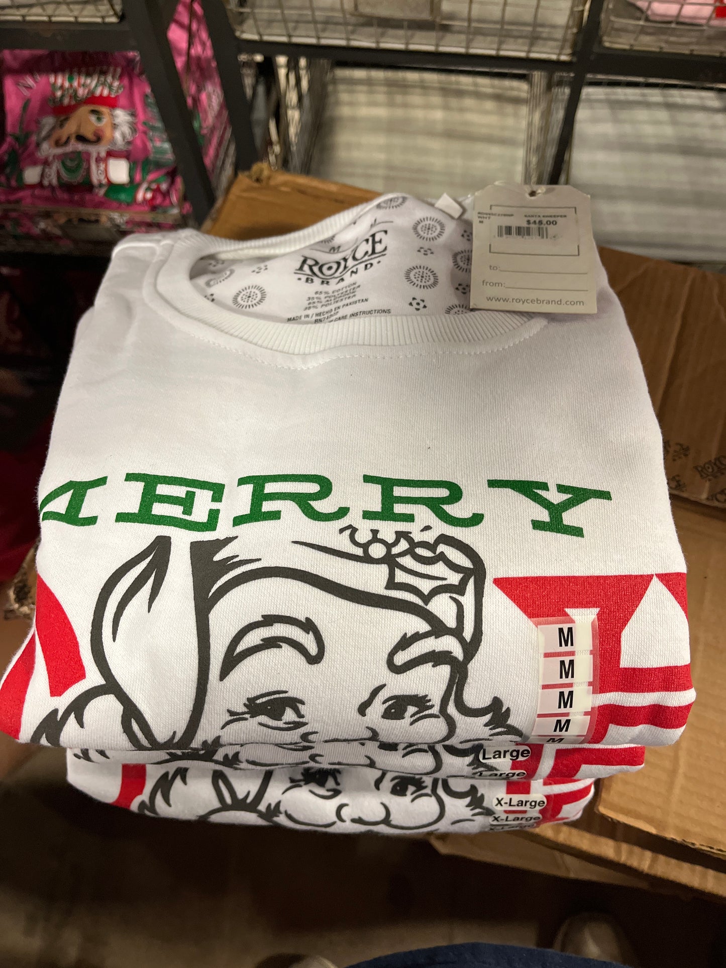 Merry Christmas Santa Sweatshirt