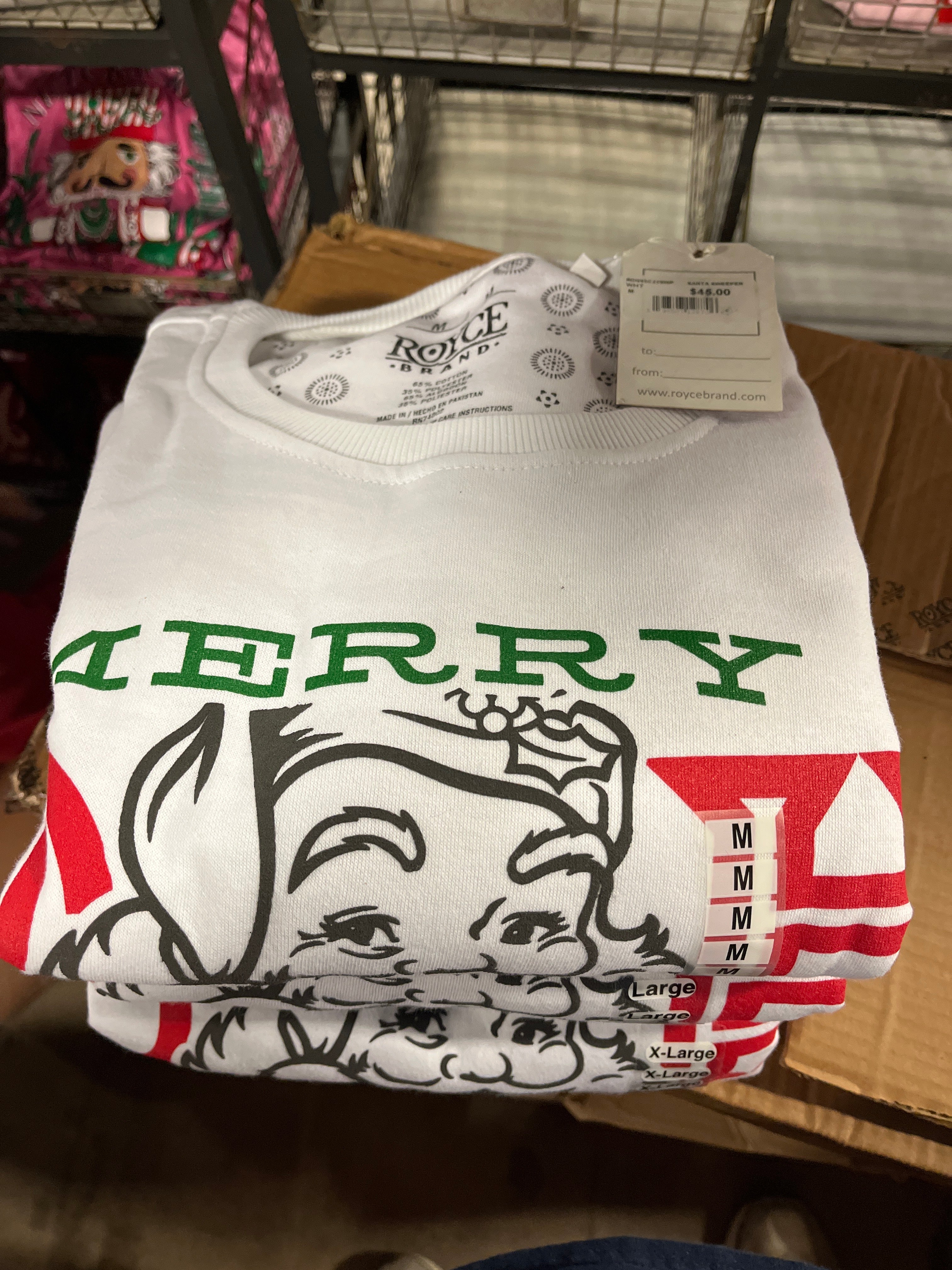 Merry Christmas Santa Sweatshirt