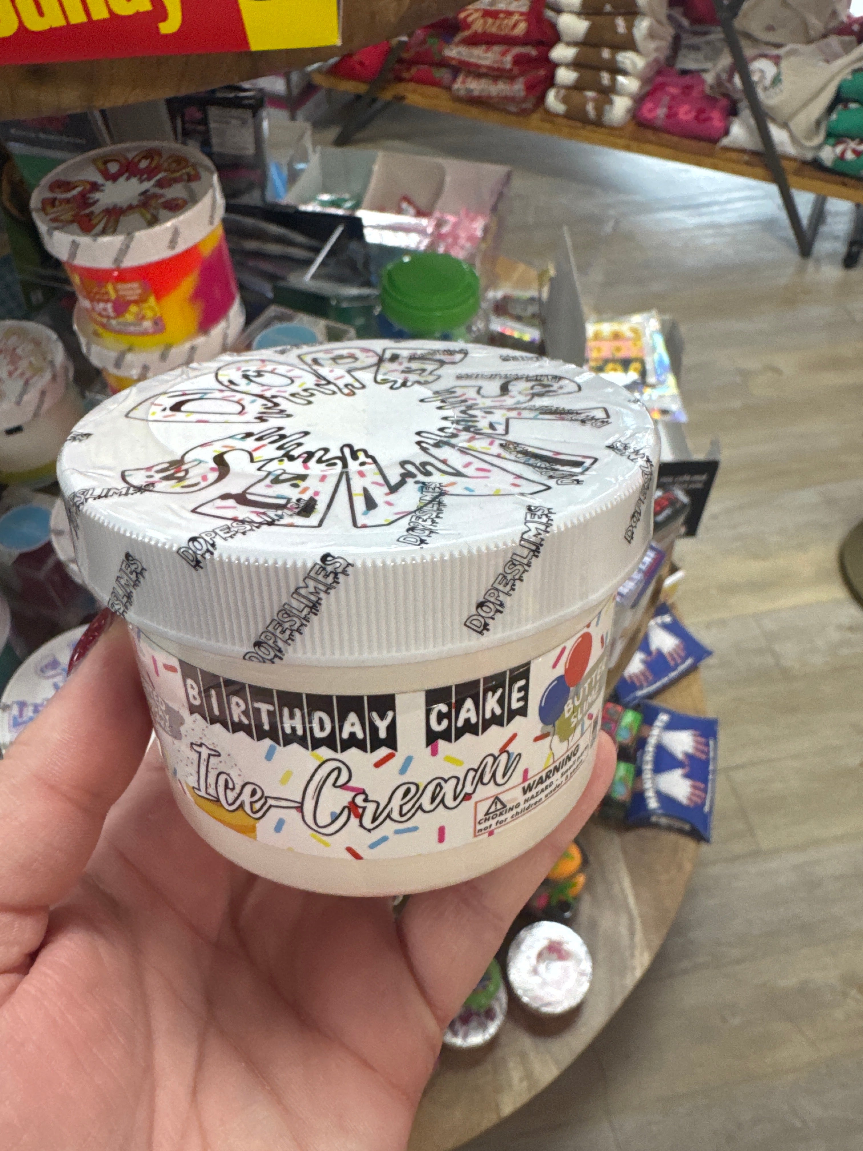 DOPE SLIMES - BIRTHDAY CAKE ICE CREAM