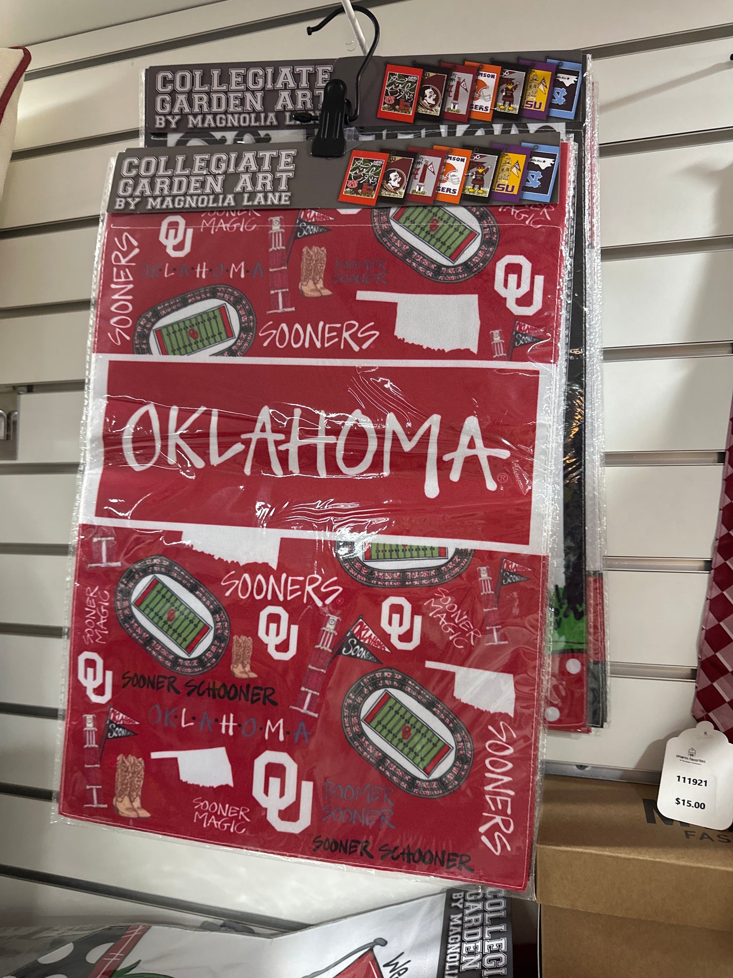 OU GARDEN FLAG