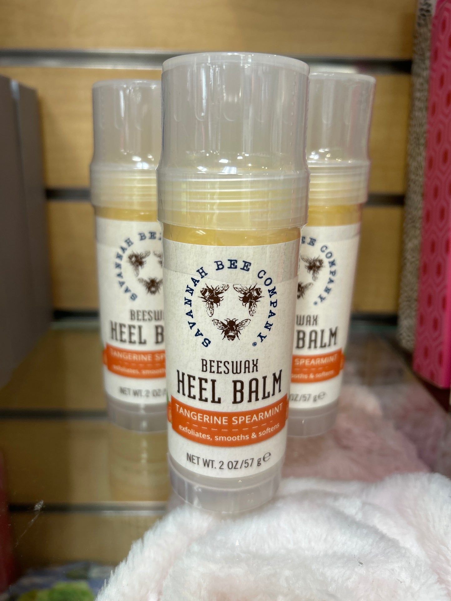 BEESWAX HEEL BALM - TANGERINE SPEARMINT