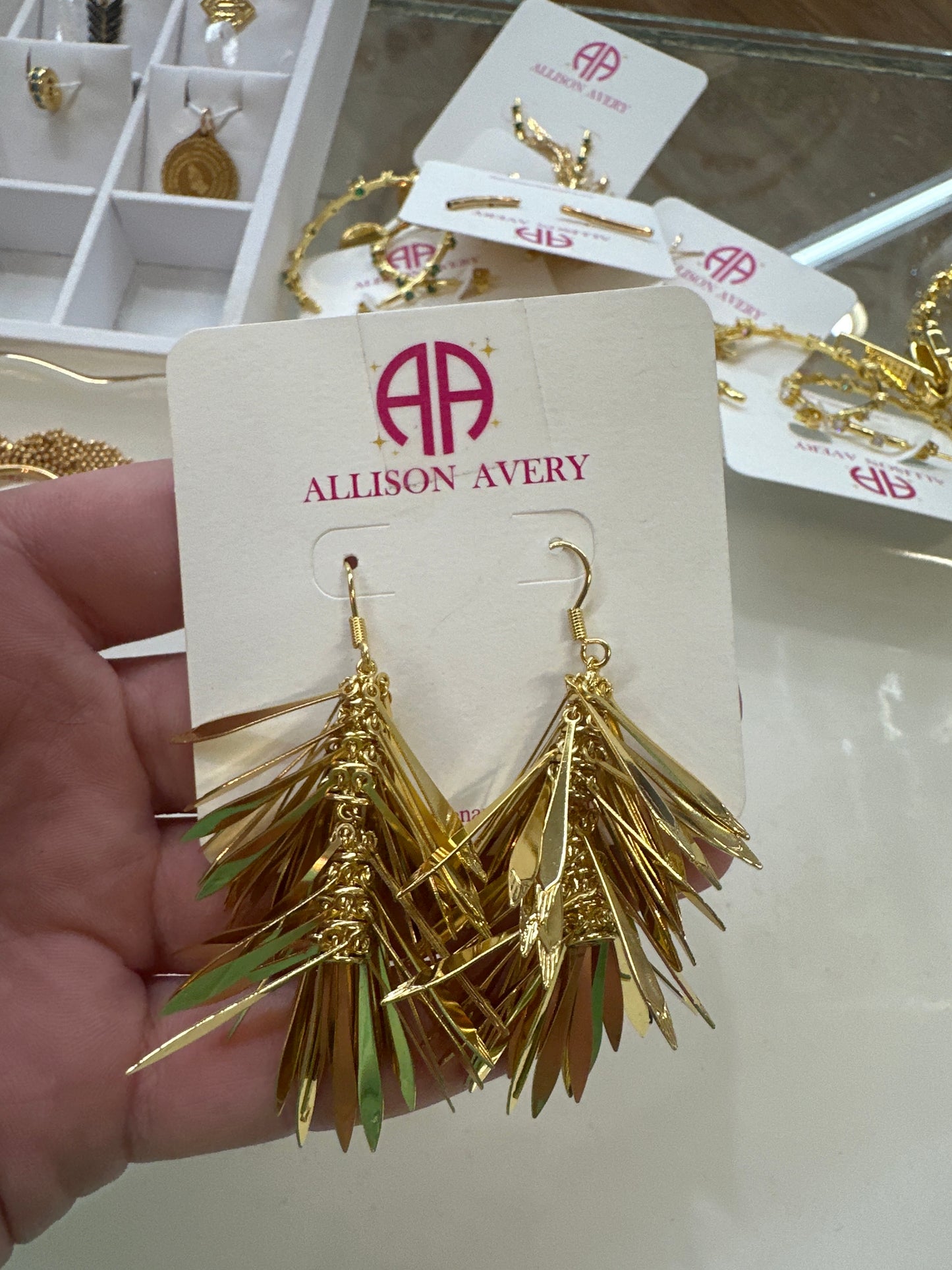 DOUBLE BIRDIE EARRINGS