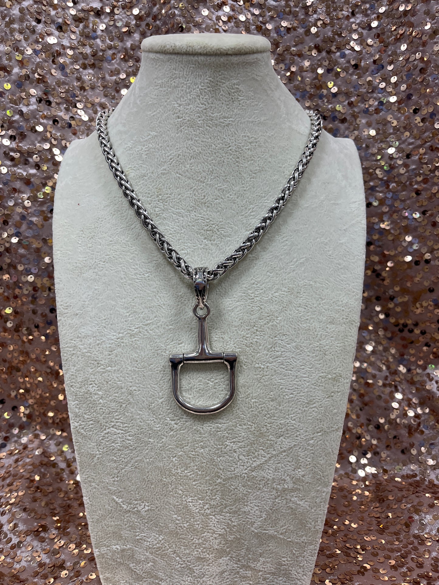 HORSEBIT STATEMENT NECKLACE