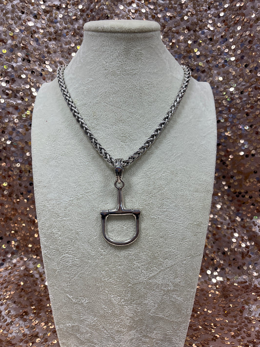 HORSEBIT STATEMENT NECKLACE