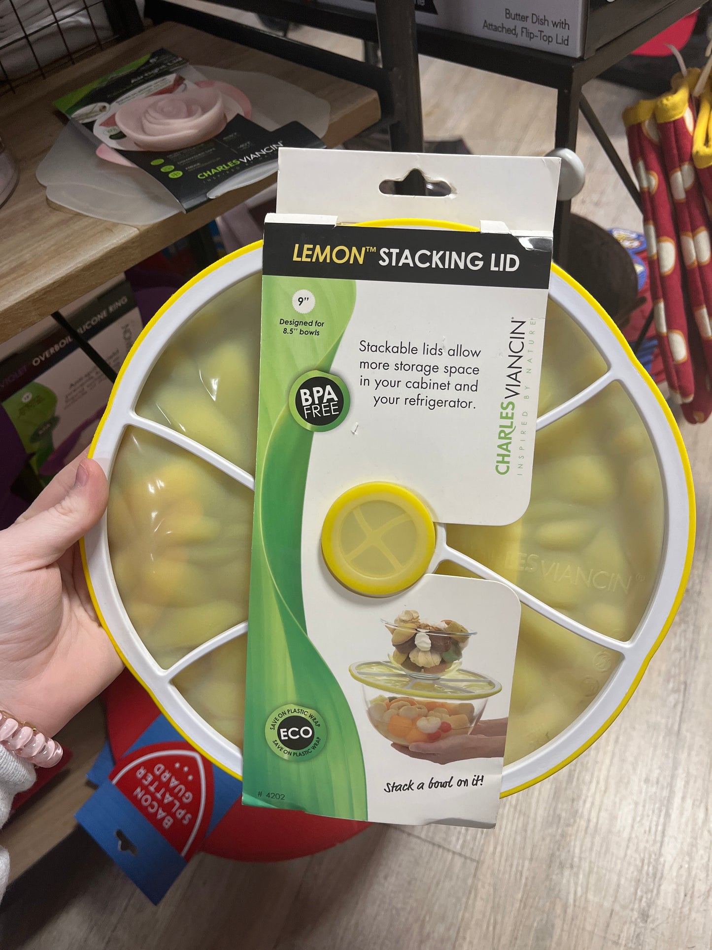 LEMON STACKING LID
