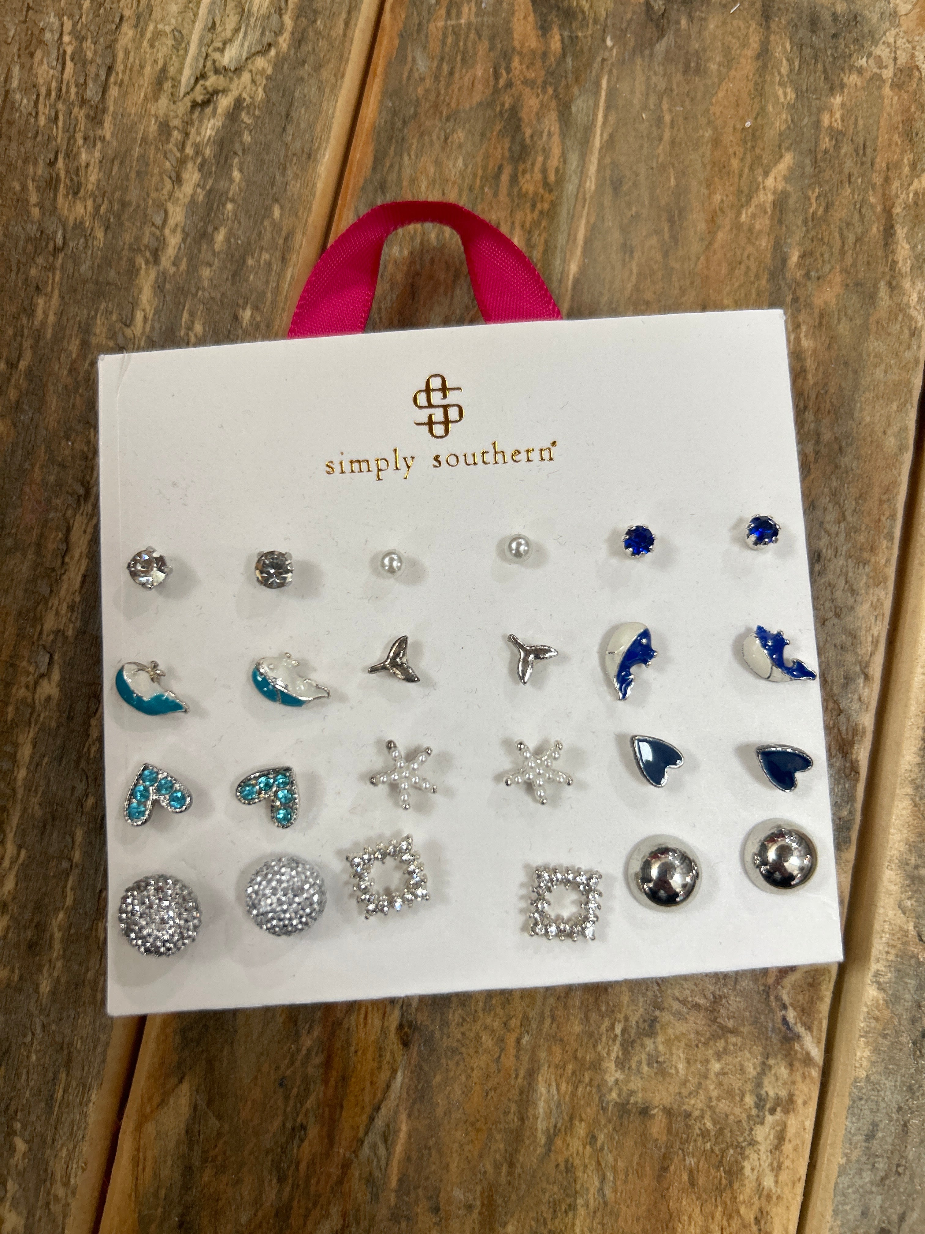 EARRING SET - 12PR - OCEAN