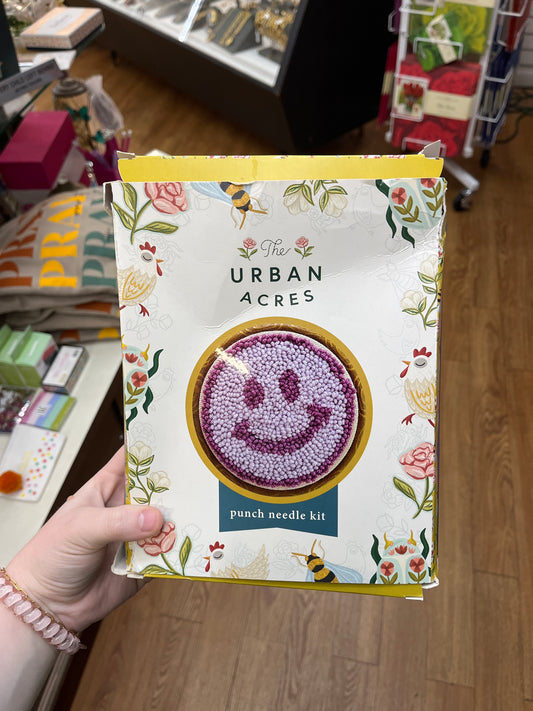 PURPLE SMILEY NEEDLE PUNCH KIT - Pharm Favorites by Economy Pharmacy