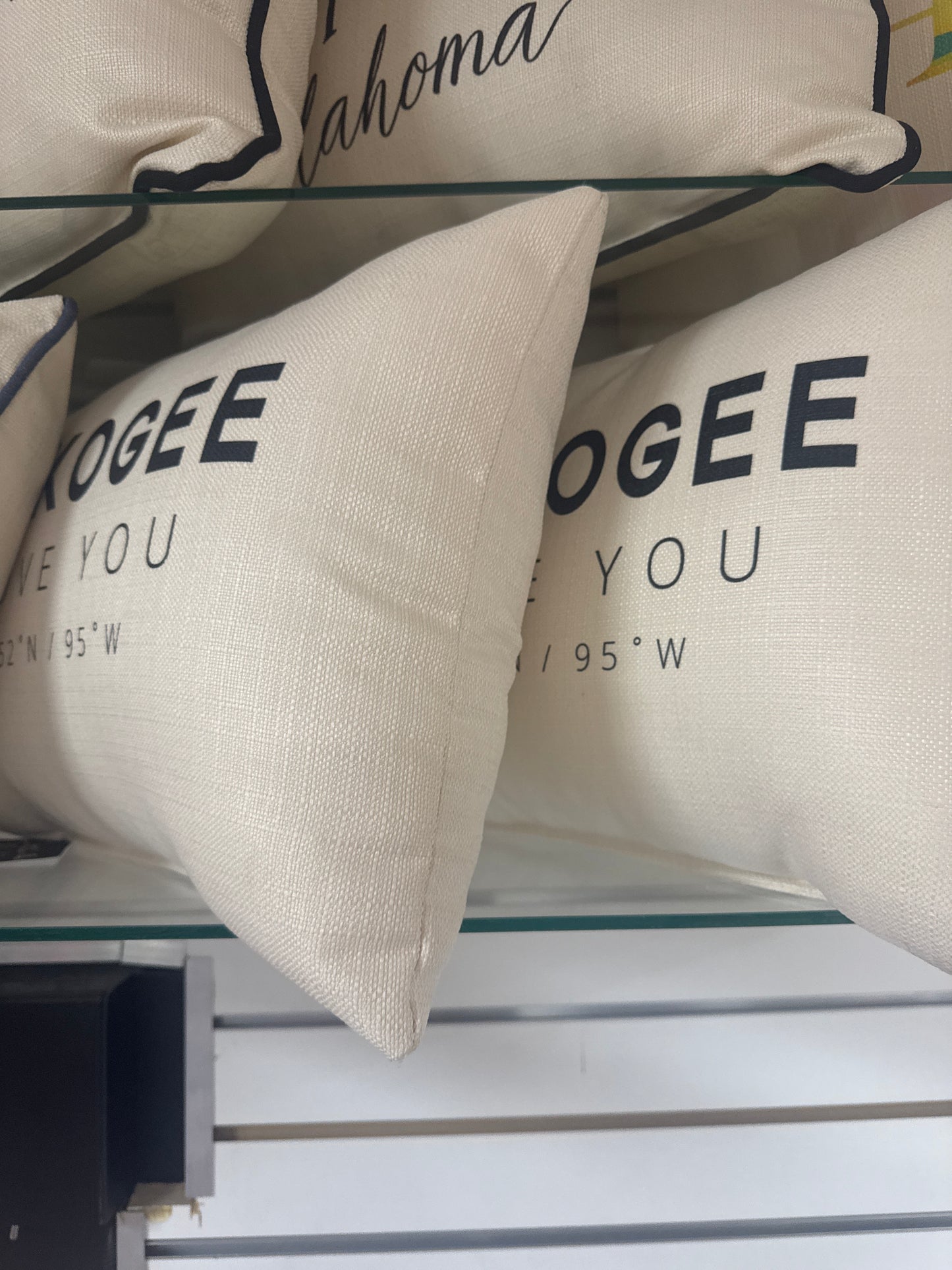 MUSKOGEE I LOVE YOU PILLOW