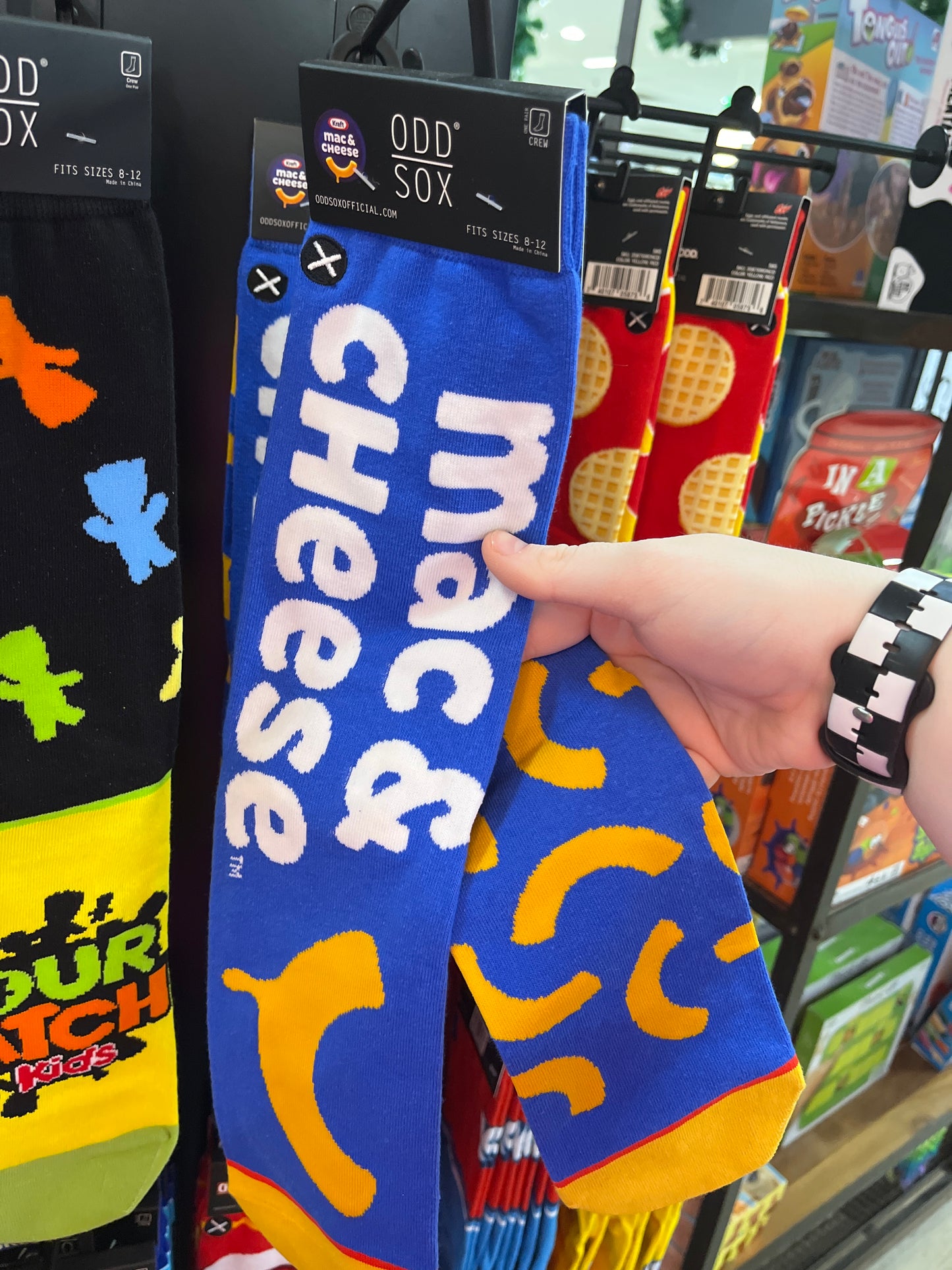 SOCKS - KRAFT MAC & CHEESE SPLIT