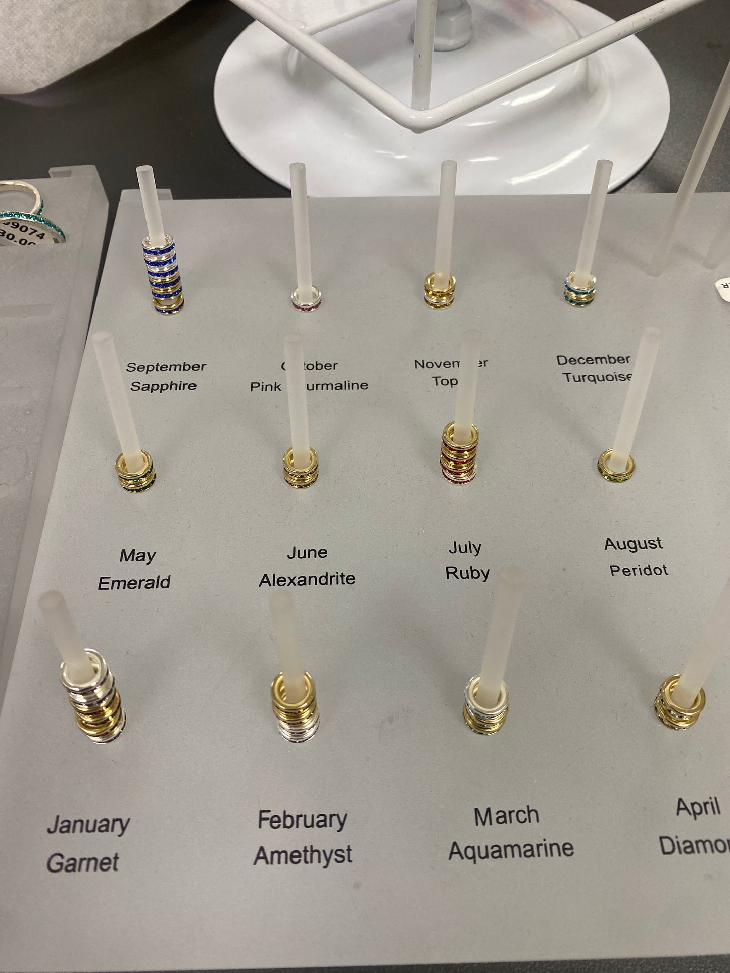 MINI BIRTHSTONE CHARM