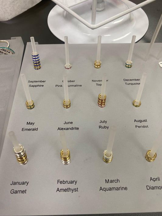 MINI BIRTHSTONE CHARM