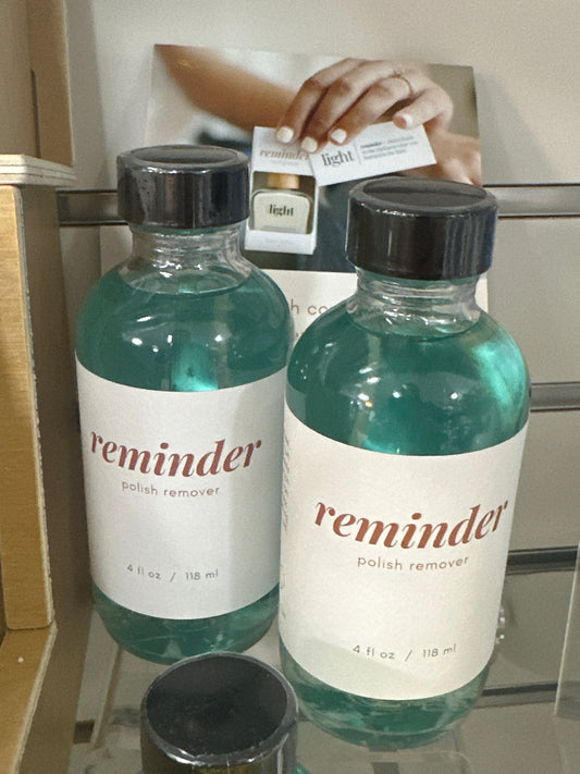 REMINDER POLISH REMOVER