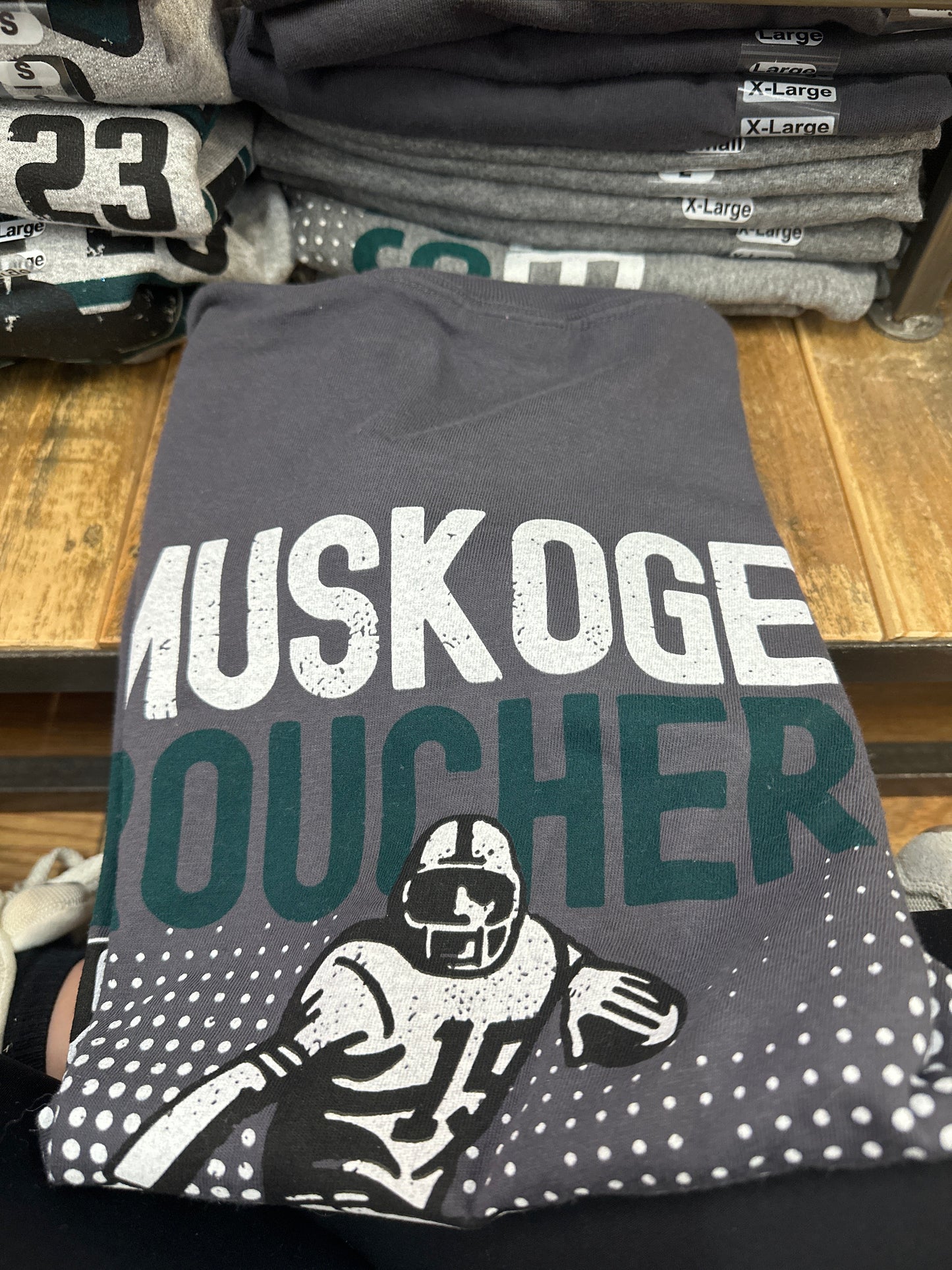 FOOTBALL PLAYER - MUSKOGEE