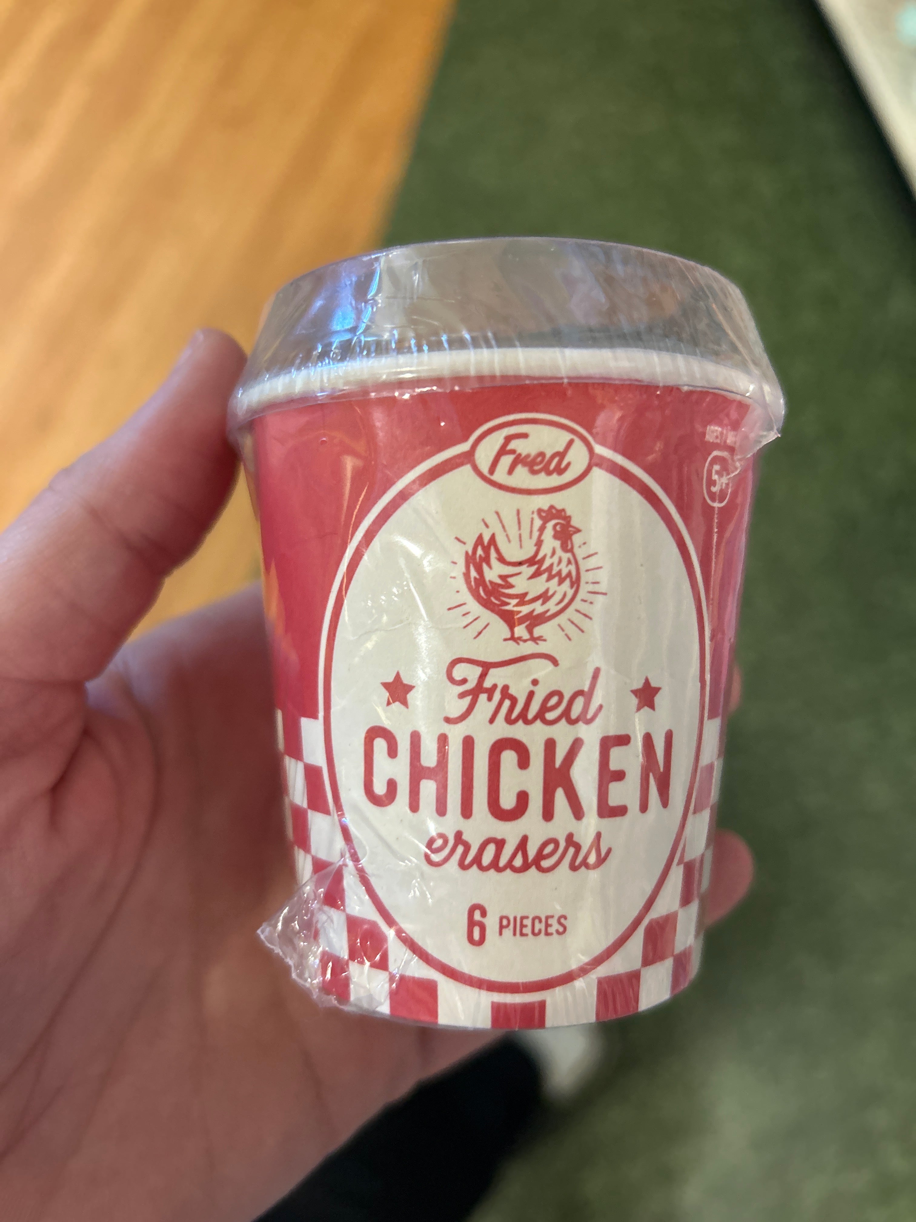 FRIED CHICKEN ERASERS