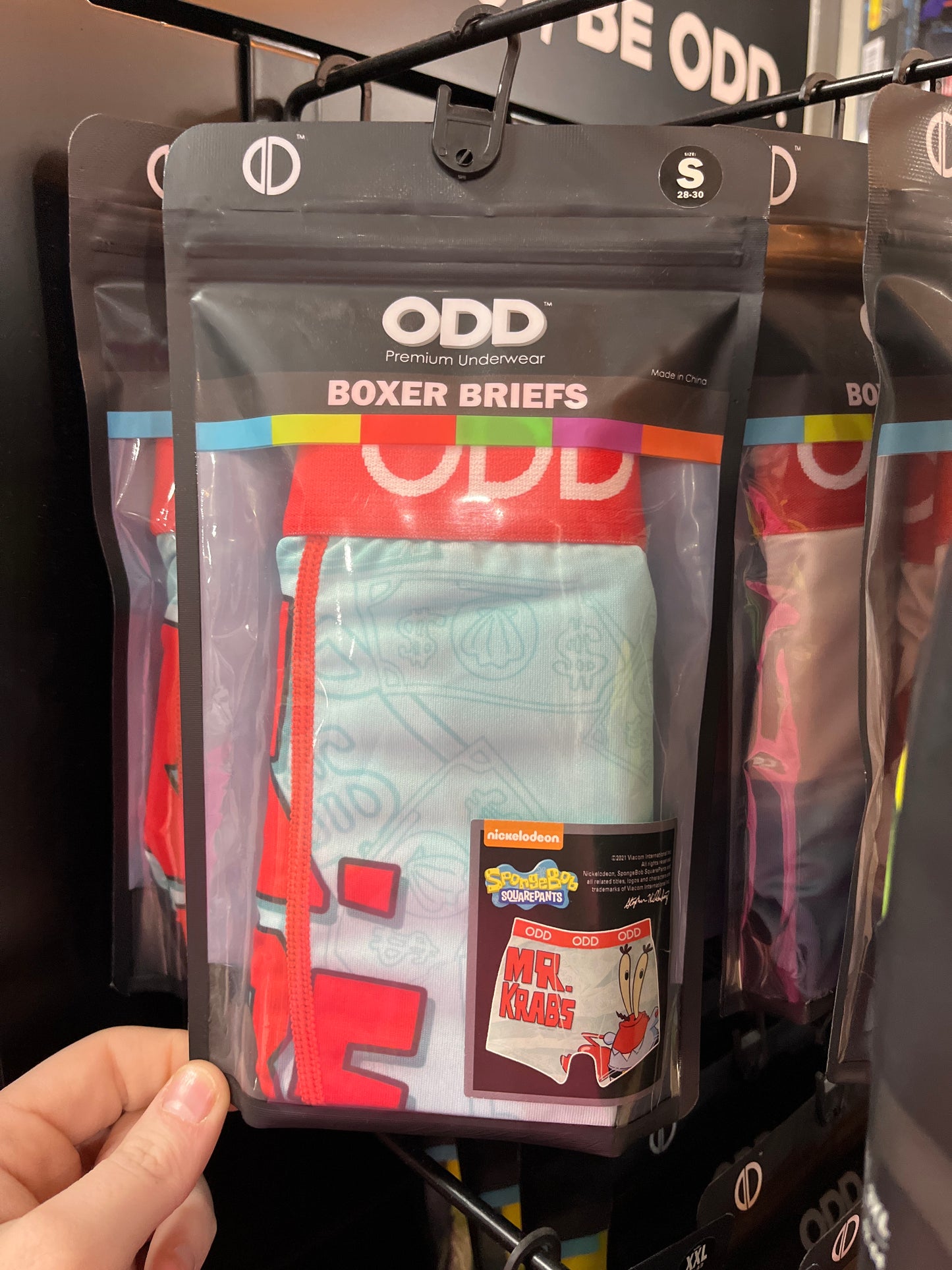 BOXER BRIEFS - MR KRABS - S
