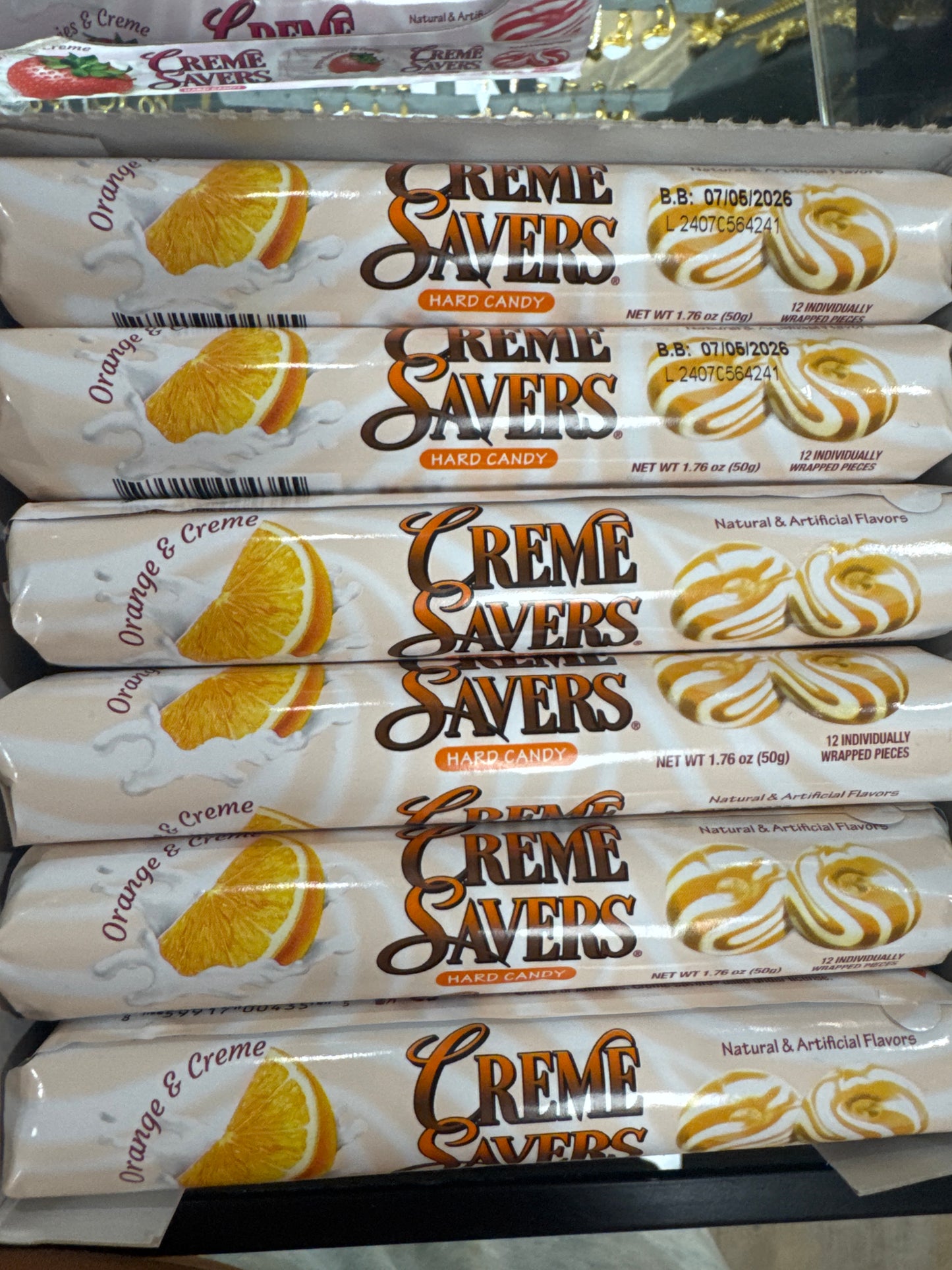 CREME SAVERS ORANGE & CREAM CANDY - Pharm Favorites by Economy Pharmacy