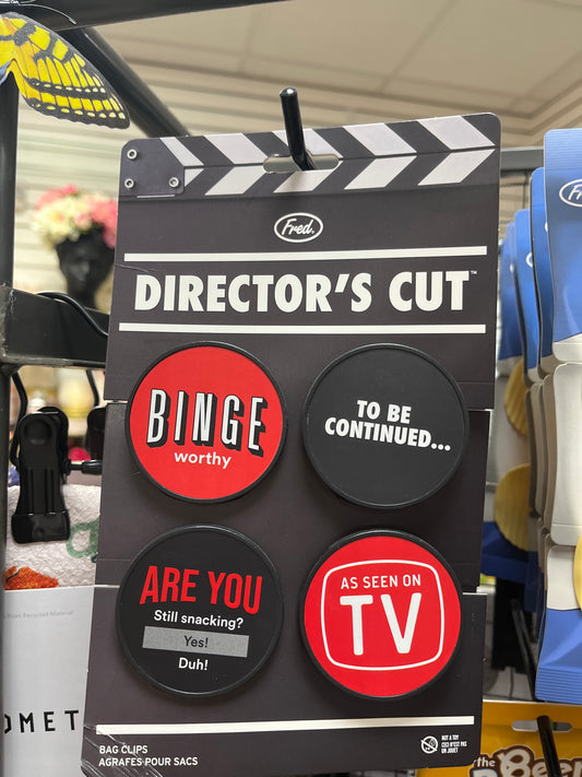 DIRECTOR'S CUT BAG CLIPS