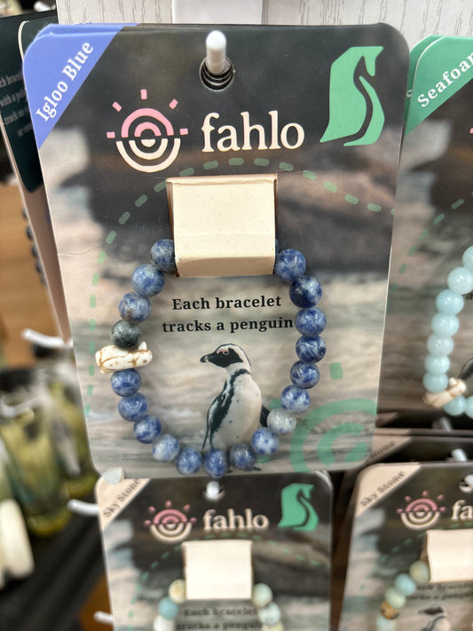 THE VOYAGE BRACELET- IGLOO BLUE - PENGUIN