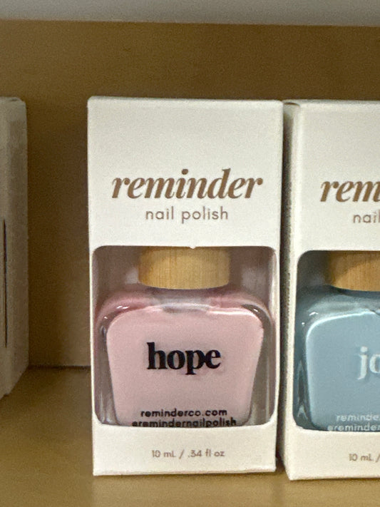 REMINDER NAIL POLISH - HOPE