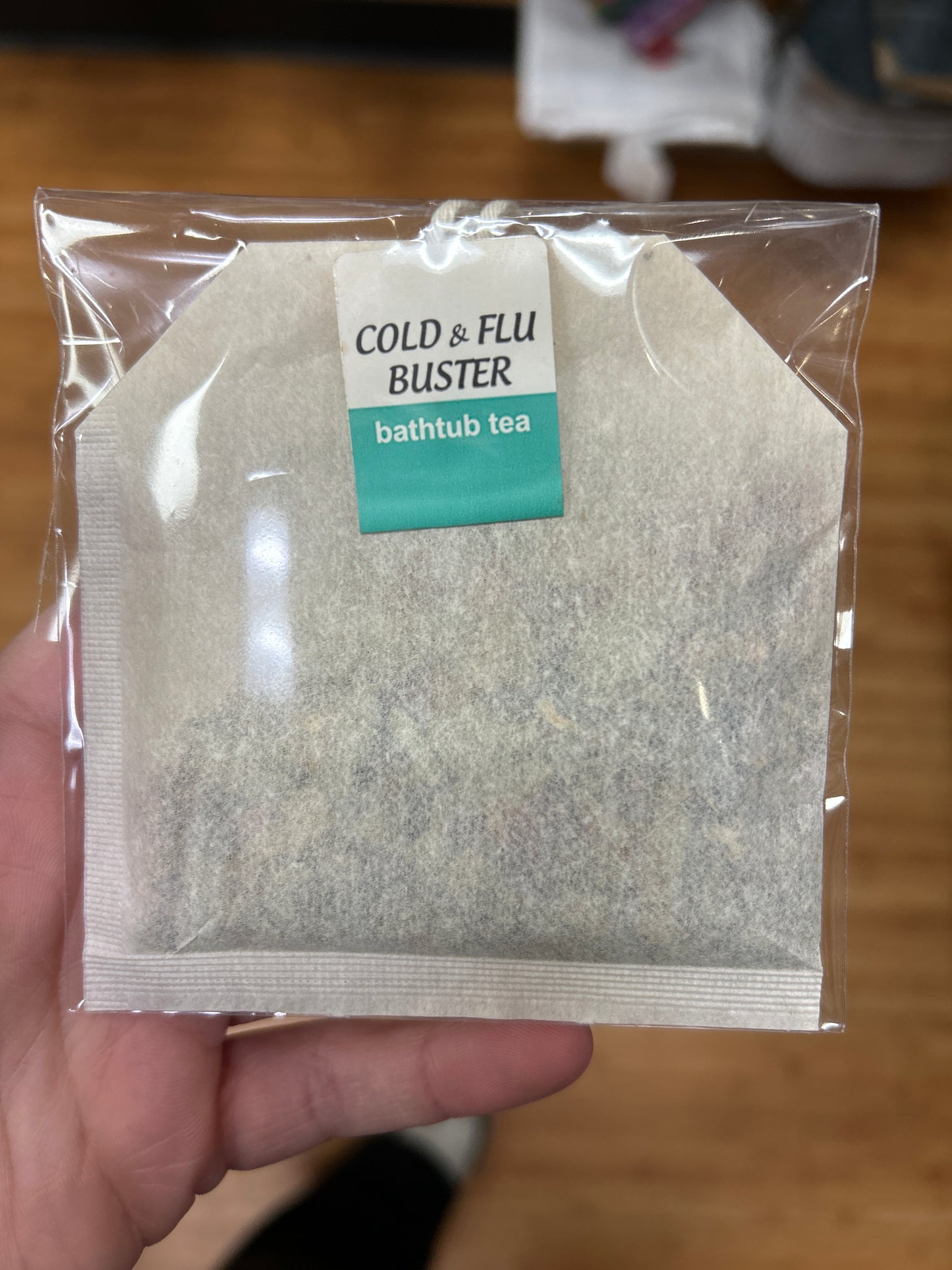 COLD AND FLU BUSTER BATHTUB TEA