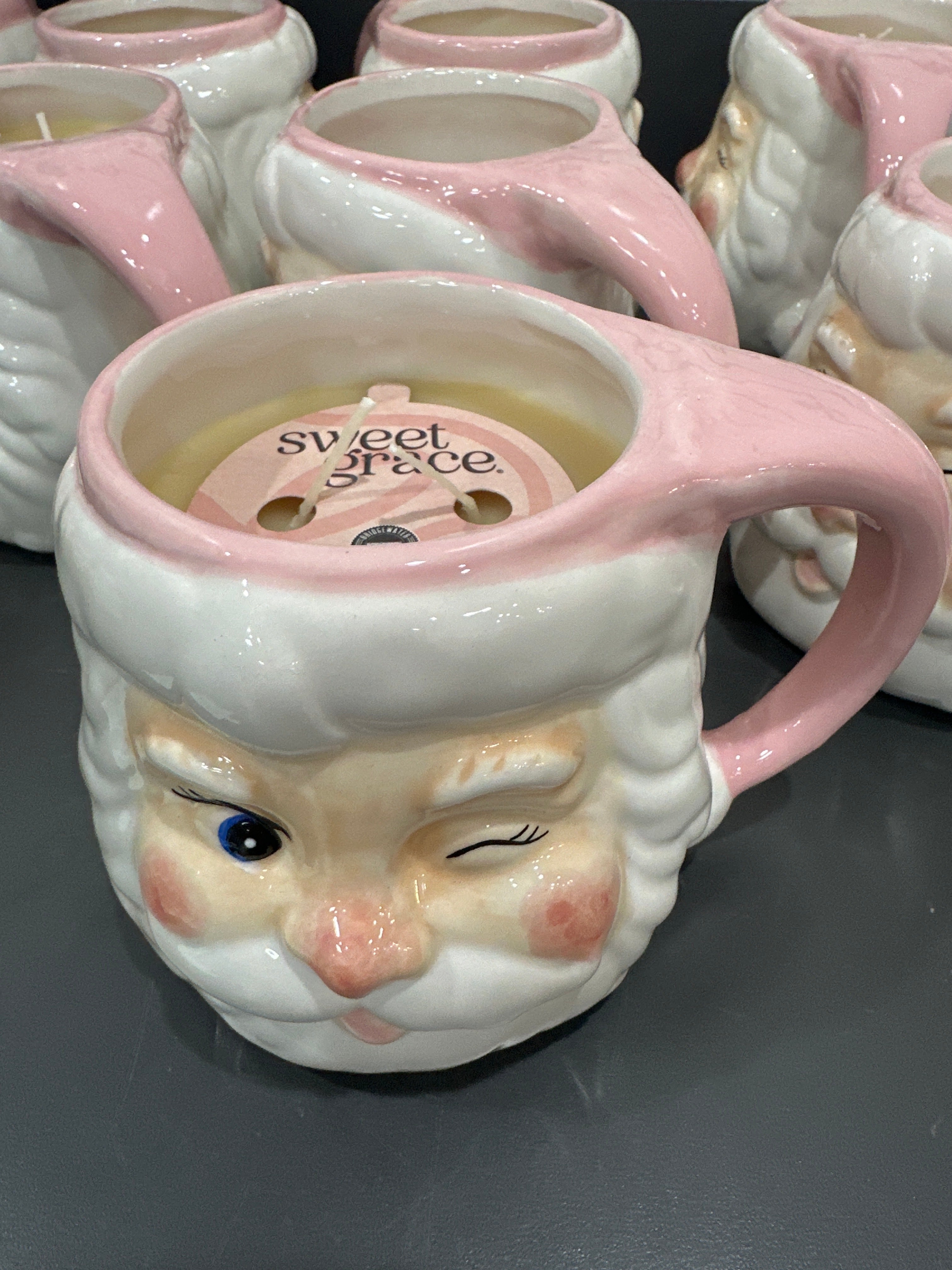 Sweet Grace Santa Candle & Mug