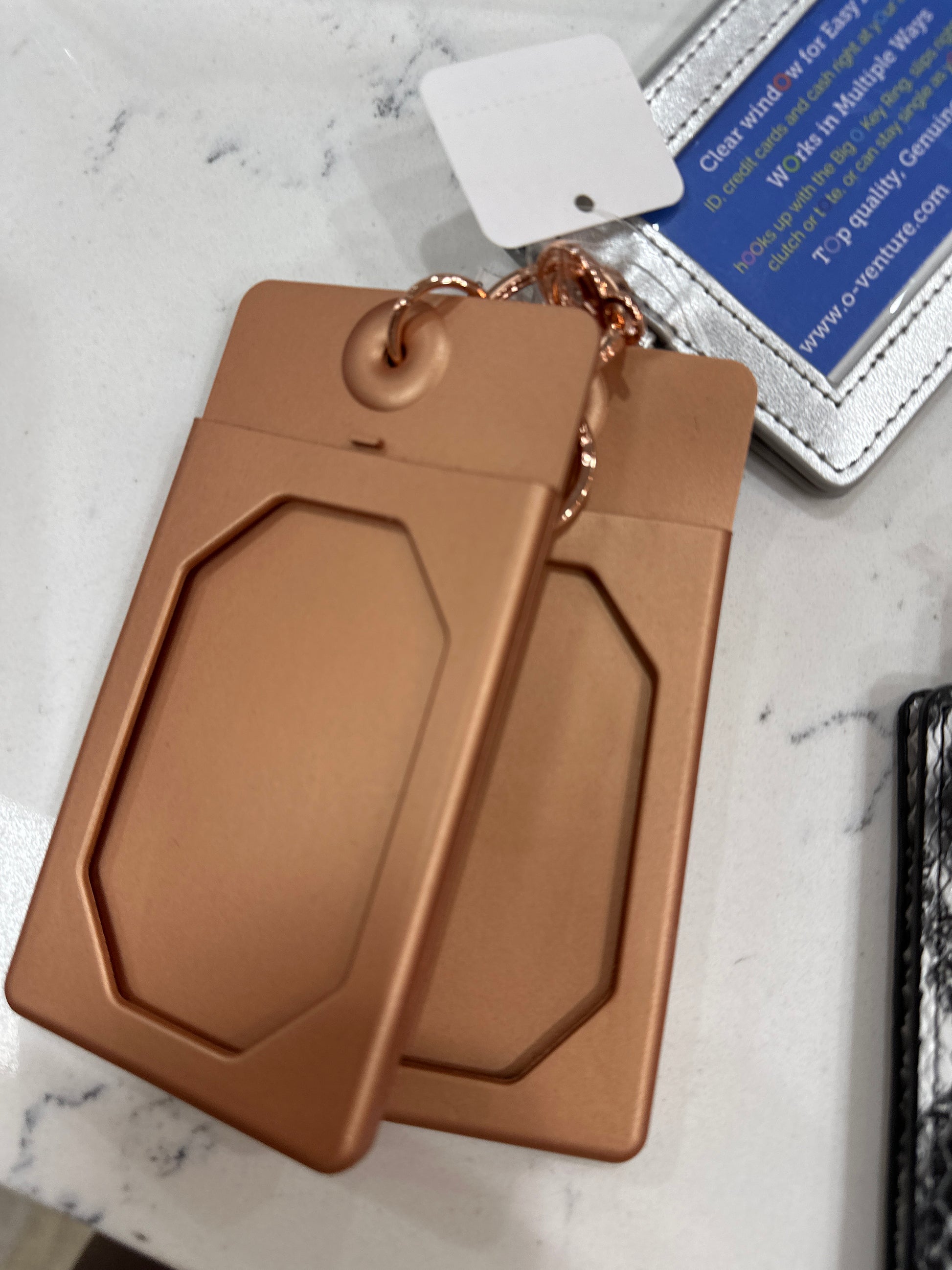 OSSENTIAL SILICONE ID CASE - SOLID ROSE GOLD - Pharm Favorites by Economy Pharmacy