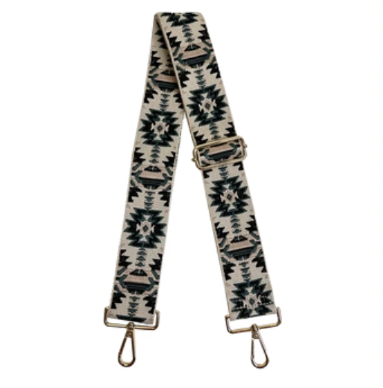 2" "Tribal" Embroidered Bag Strap-ASSORTED