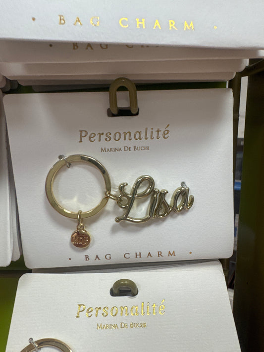 BAG CHARM KEYCHAIN - LISA