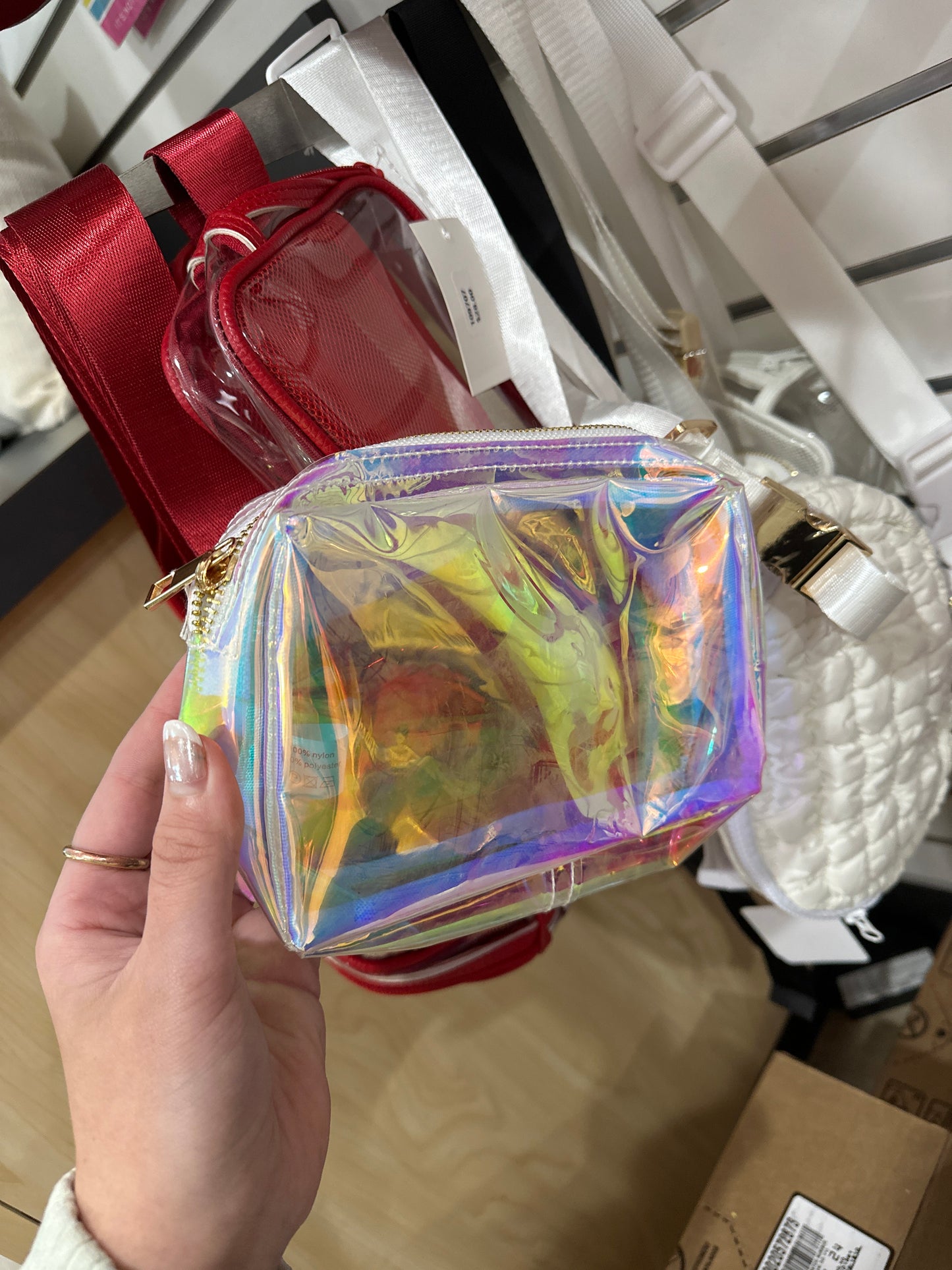 BROOKS IRIDESCENT BELT BAG