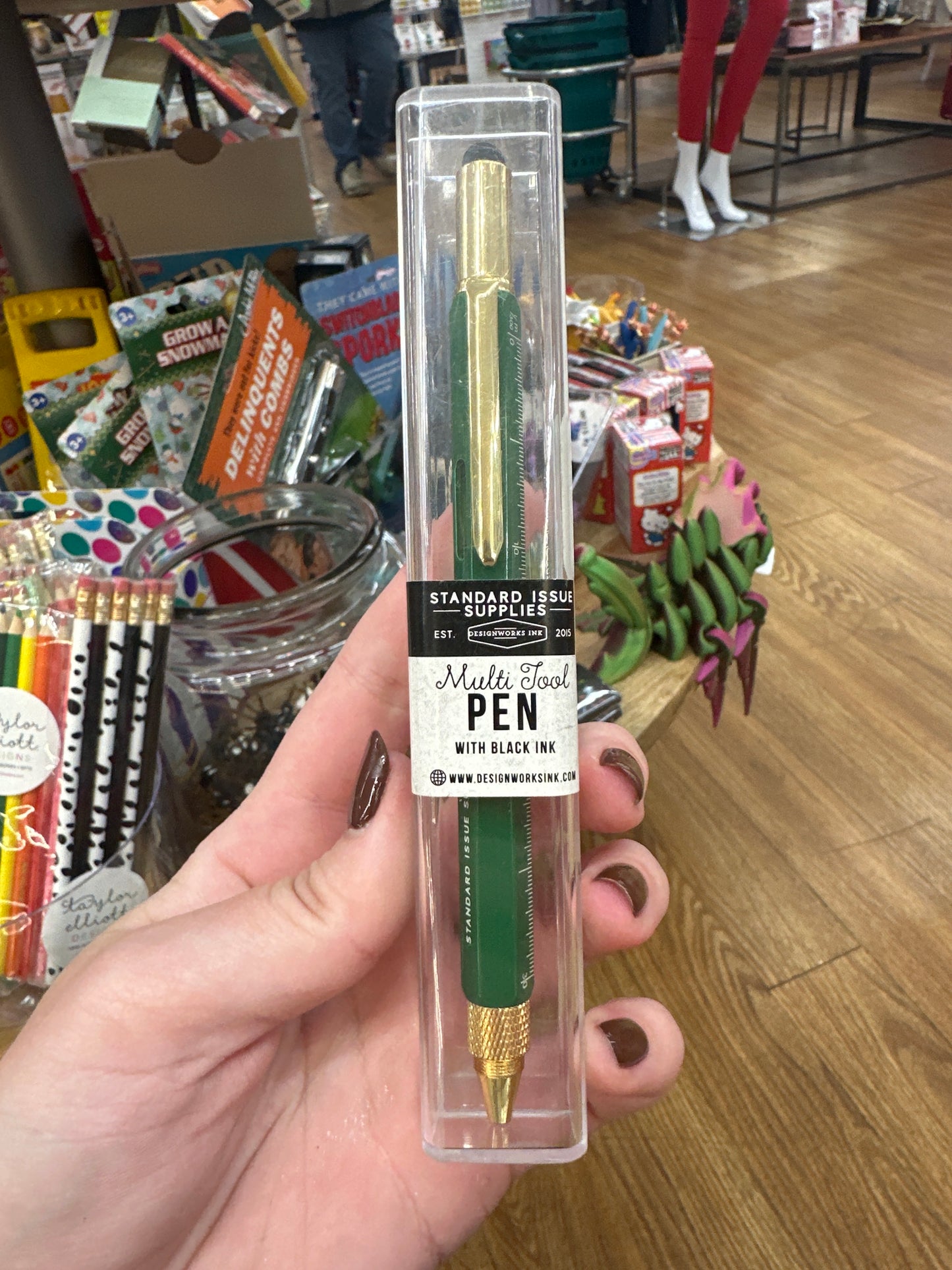 MULTI-TOOL PEN - SCOUT GREEN
