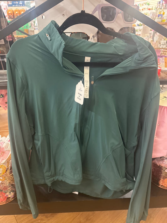 HOODIE JACKET - EVERGLADE GREEN - XL