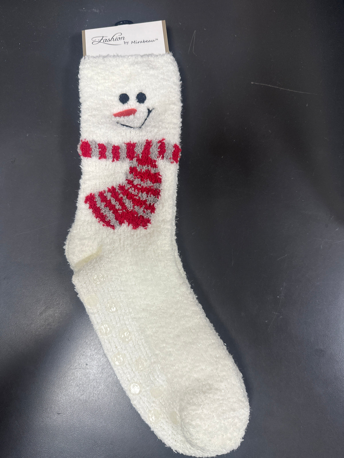1 PAIR SNOWMAN THERAPEUTIC SPA SOCKS