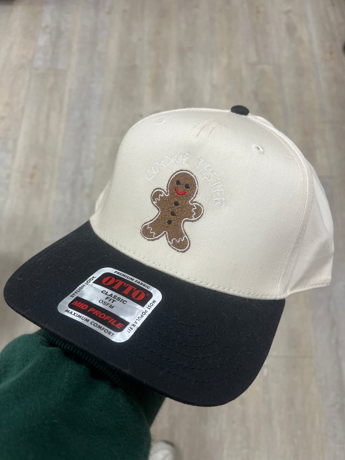 COOKIE TESTER HAT BLACK/CREAM HAT