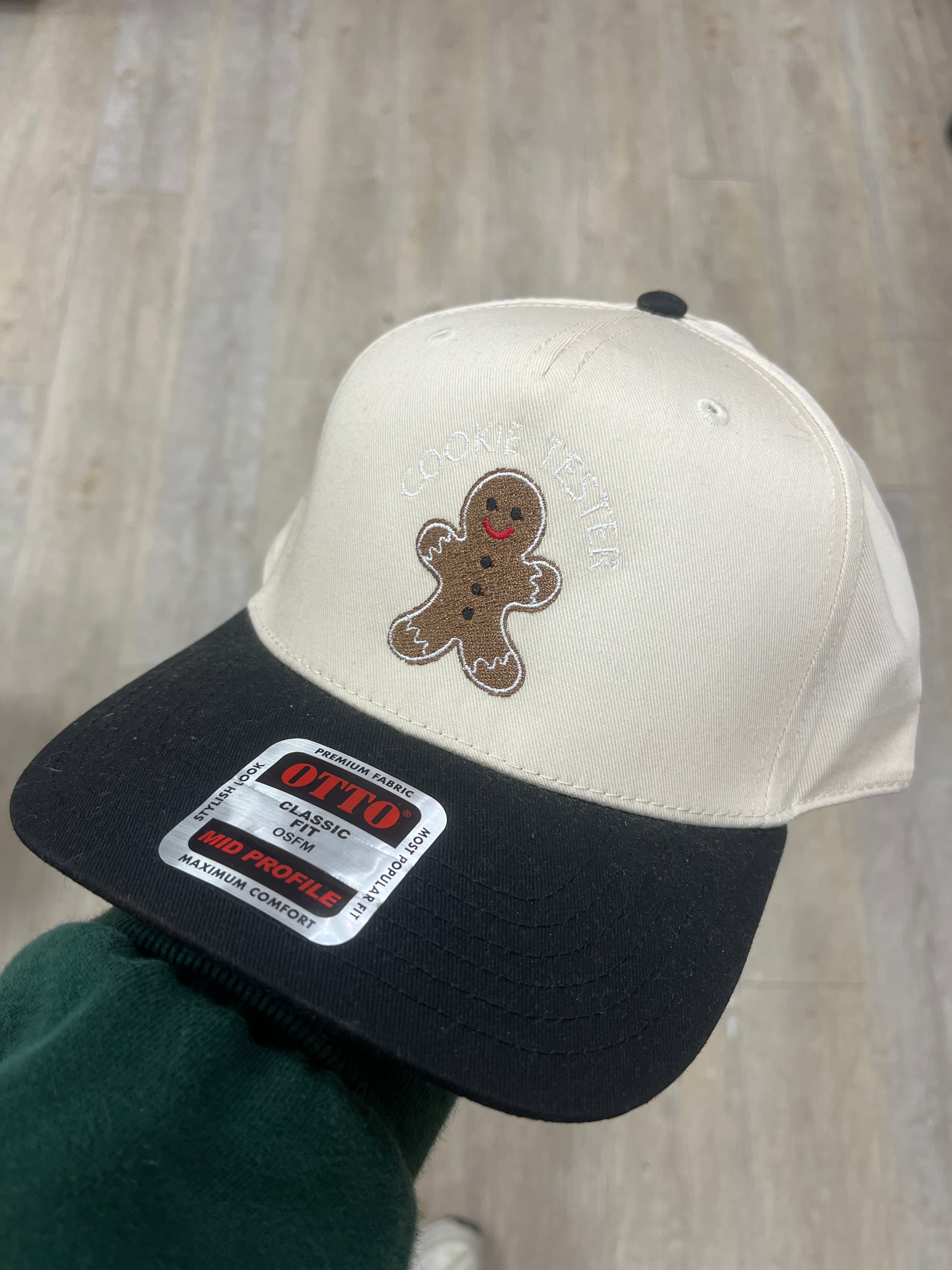 COOKIE TESTER HAT BLACK/CREAM HAT