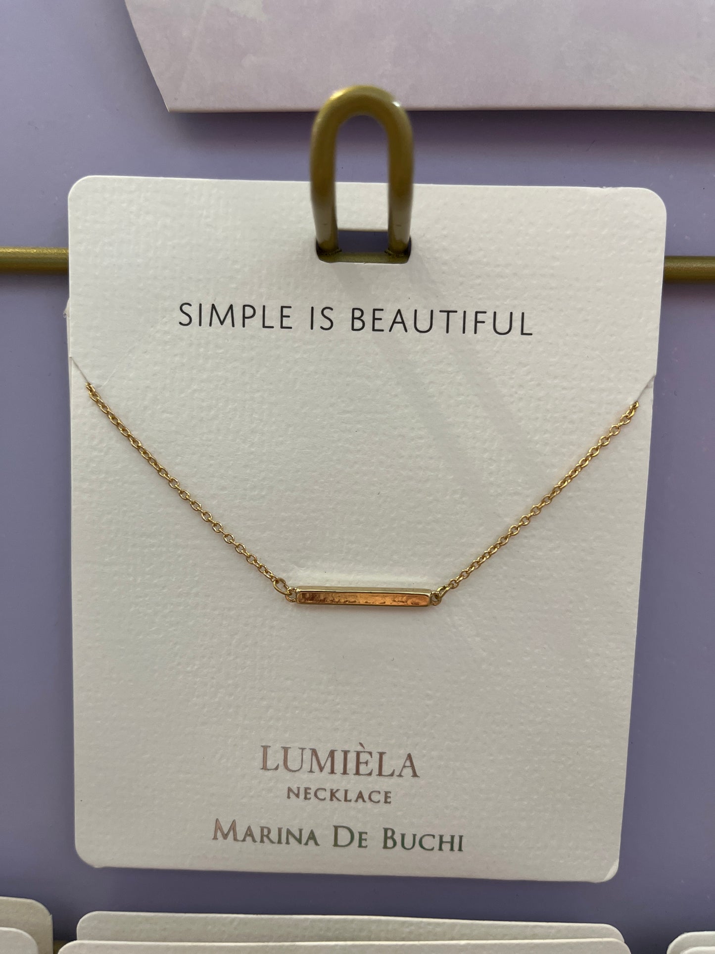 SIMPLE IS BEAUTIFUL NECKLACE