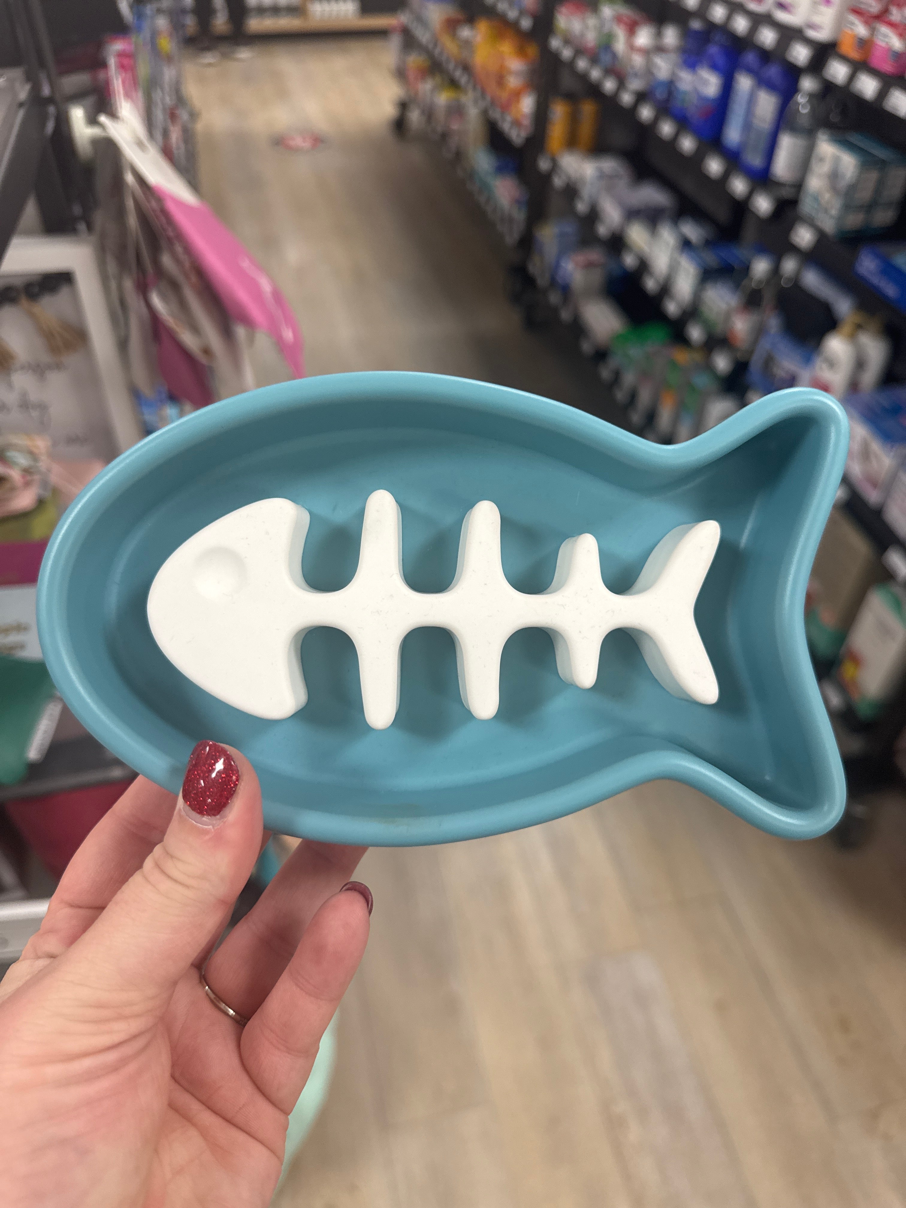 SLOW FOOD - SLOW FEEDER BOWL - FISH