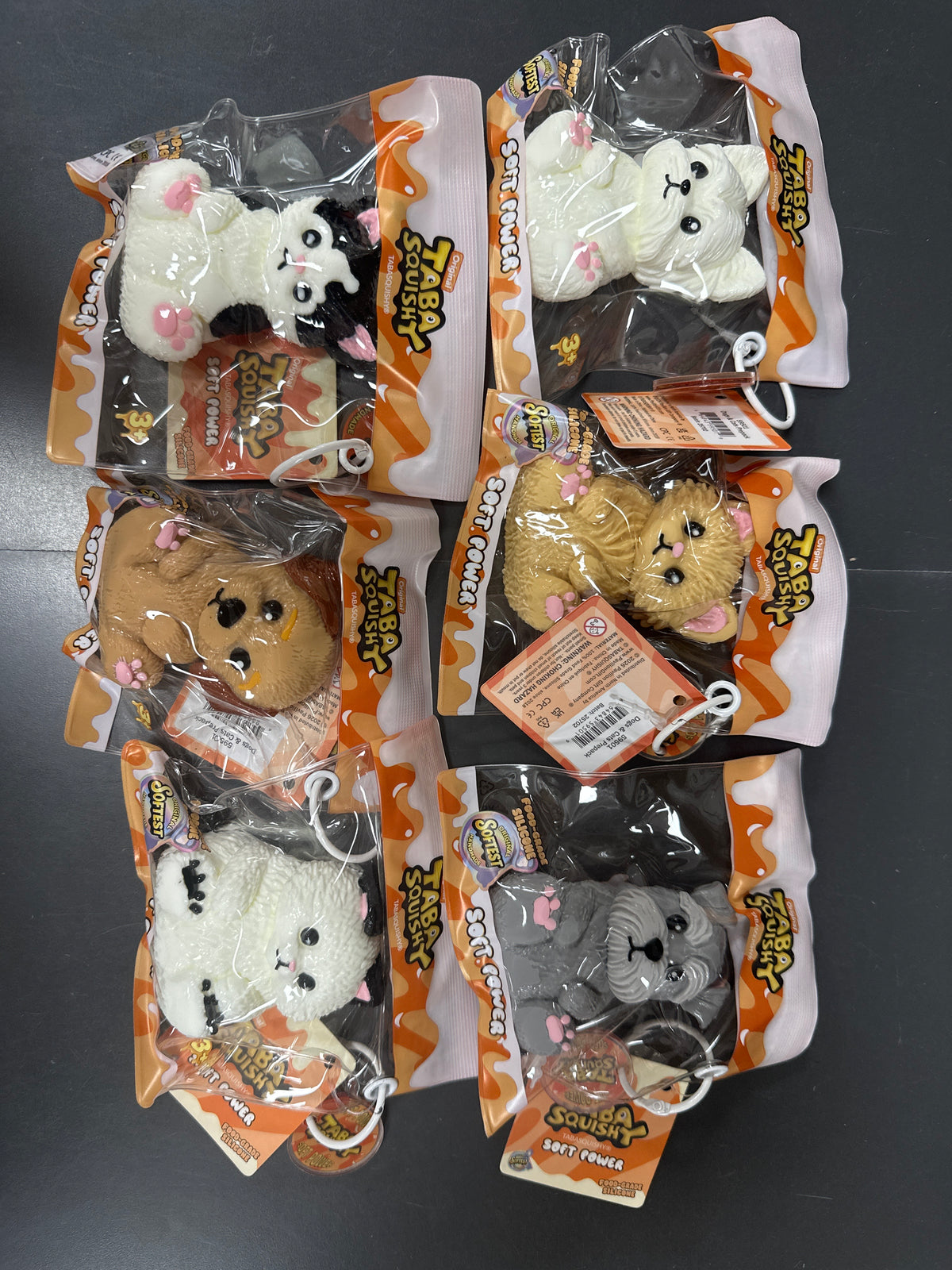 TABA SQUISHY DOGS & CATS ASSORTMENT