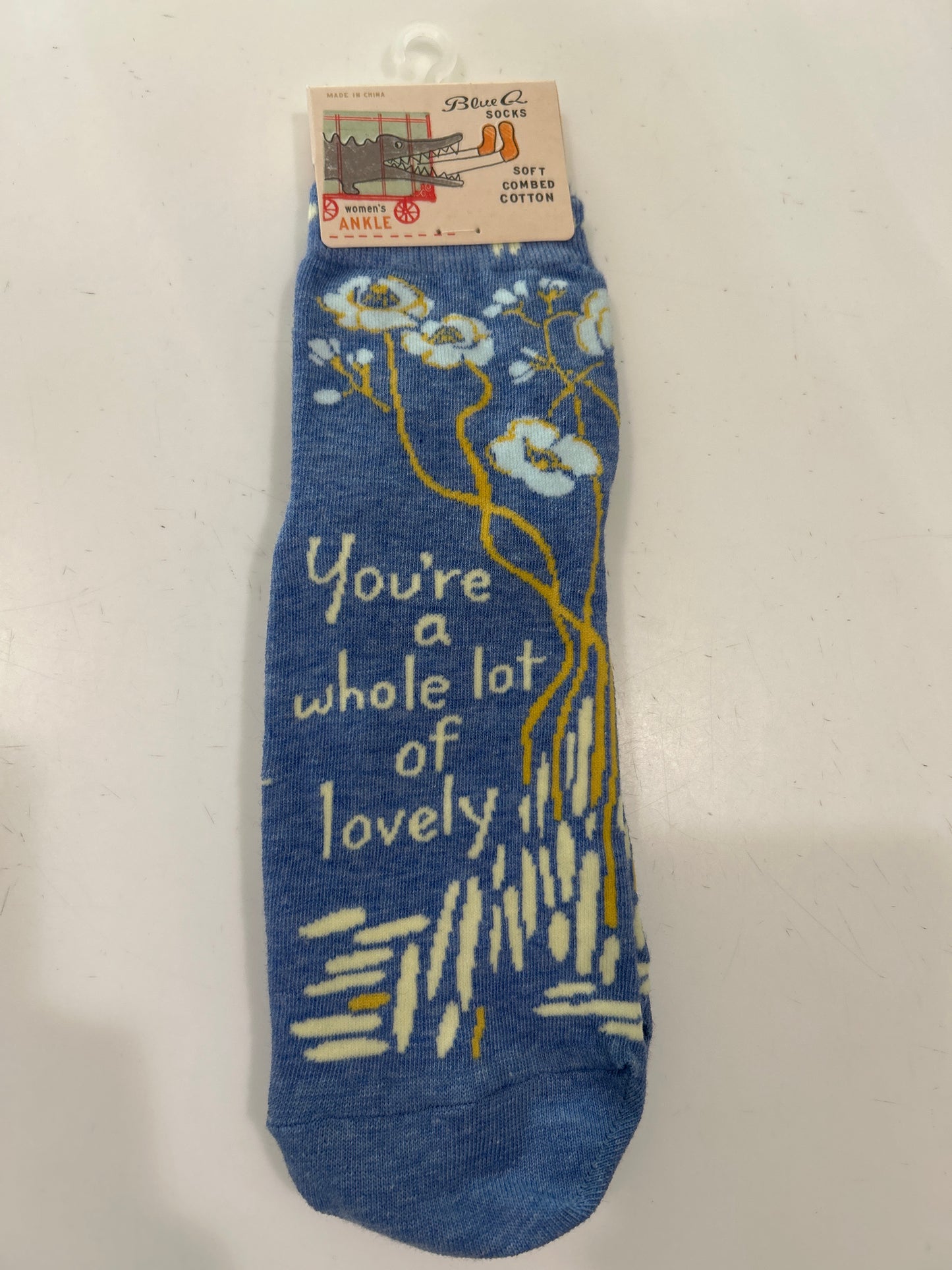 YOU’RE A WHOLE OOT OF LOVELY SOCKS