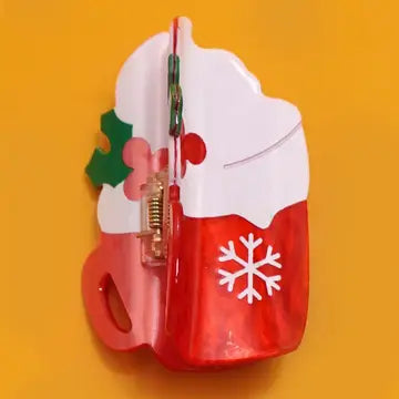 HOLIDAY HAIR CLAW CLIPS