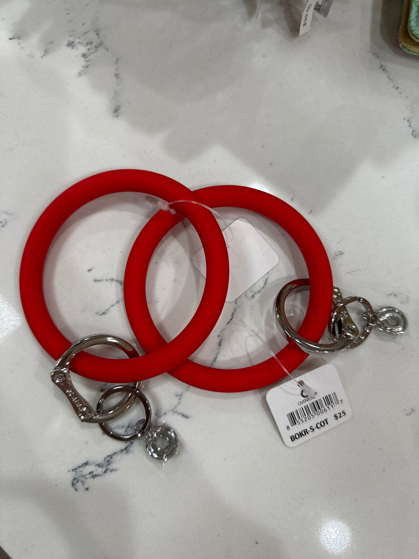 CHERRY ON TOP SIGNATURE SILICONE BIG O KEY RING - Pharm Favorites by Economy Pharmacy