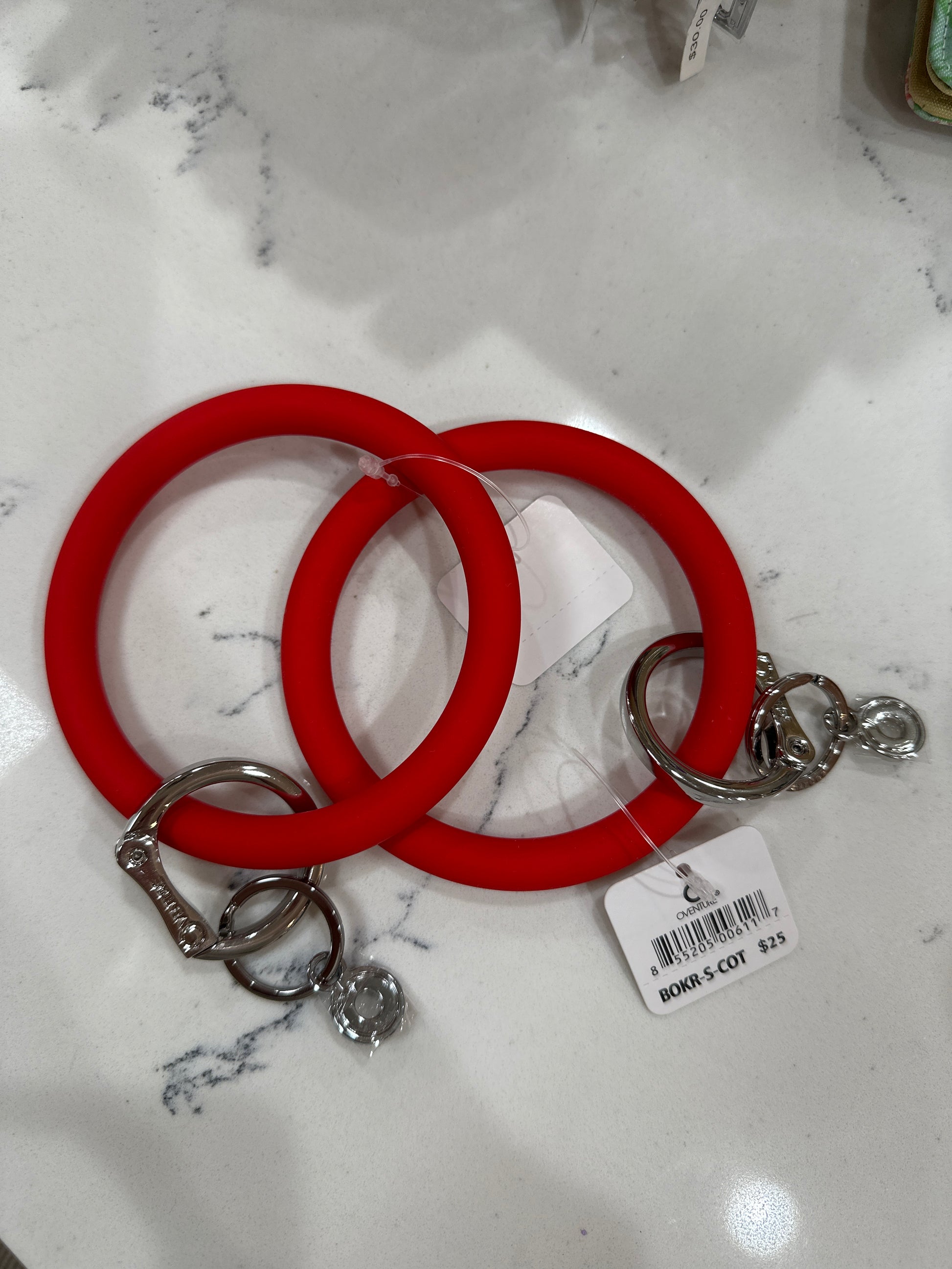 CHERRY ON TOP SIGNATURE SILICONE BIG O KEY RING - Pharm Favorites by Economy Pharmacy