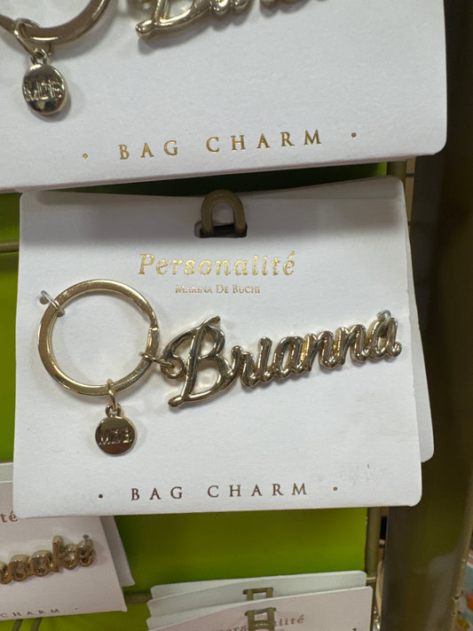 BAG CHARM KEYCHAIN - BRIANNA