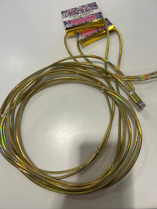 10 FOOT CORD HOLO GOLD