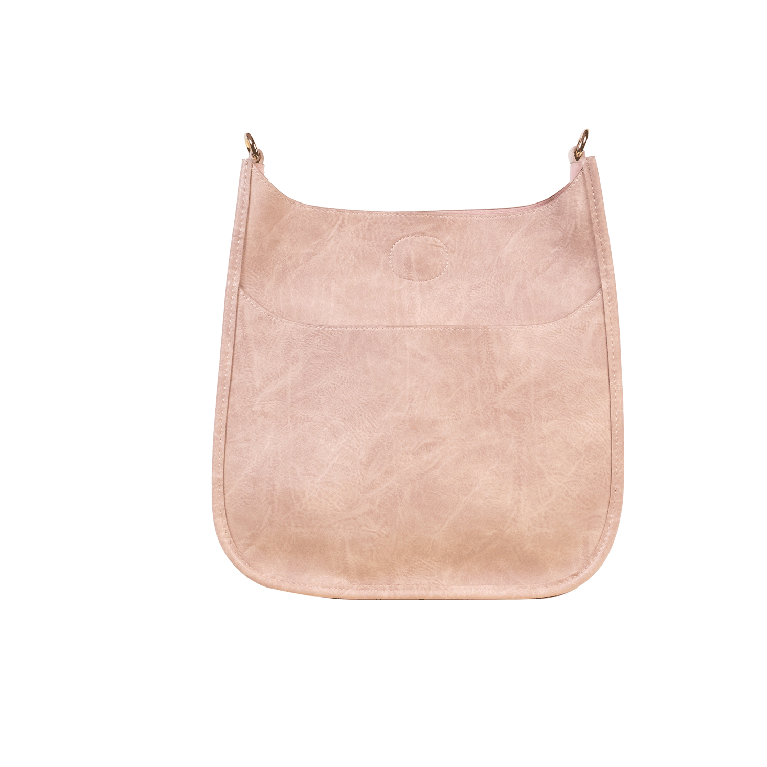 VEGAN Leather Classic Messenger-NO STRAP ATTACHED-ASSORTED