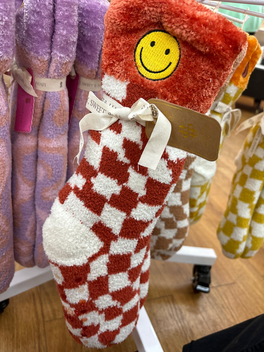 CAMPER SOCK GRVY RDCHCK