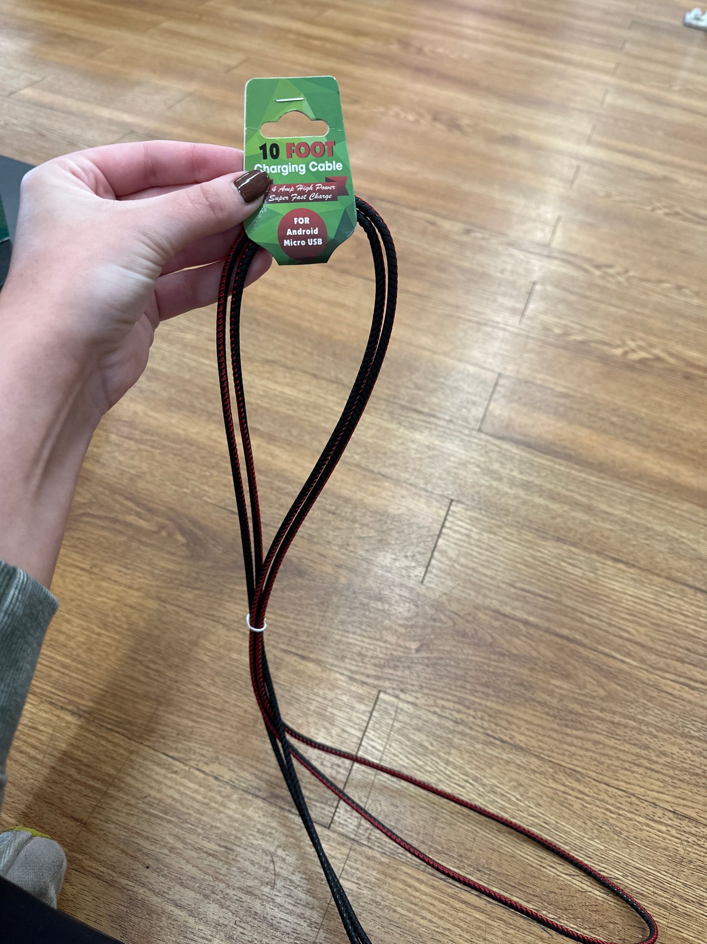 10' ANDROID MICRO 10 CHARGING CABLE