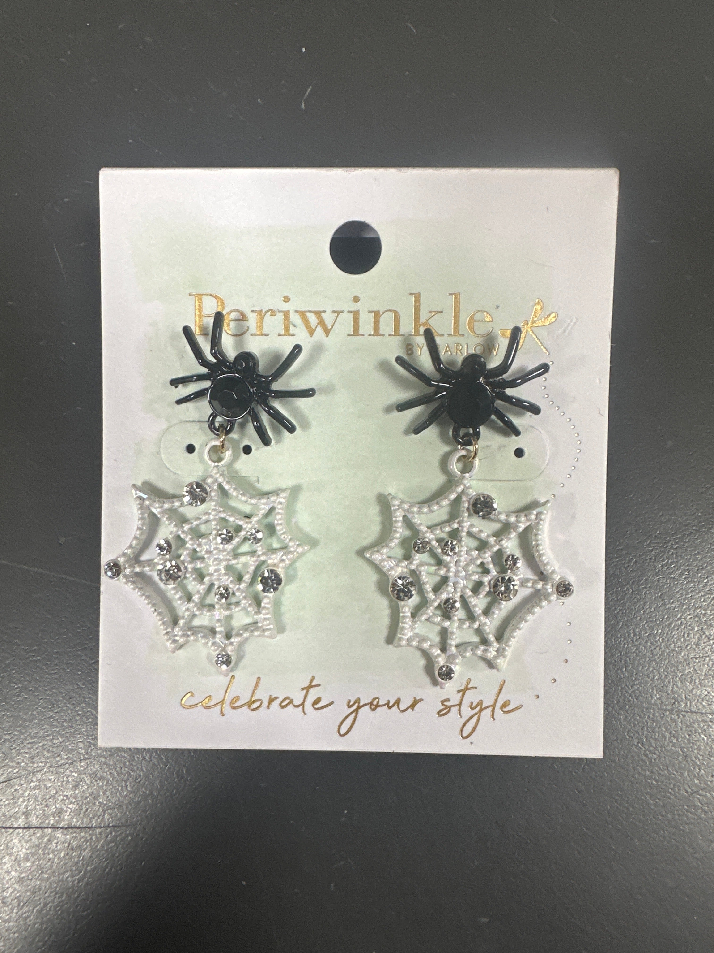 PERIWINKLE HALLOWEEN EARRINGS