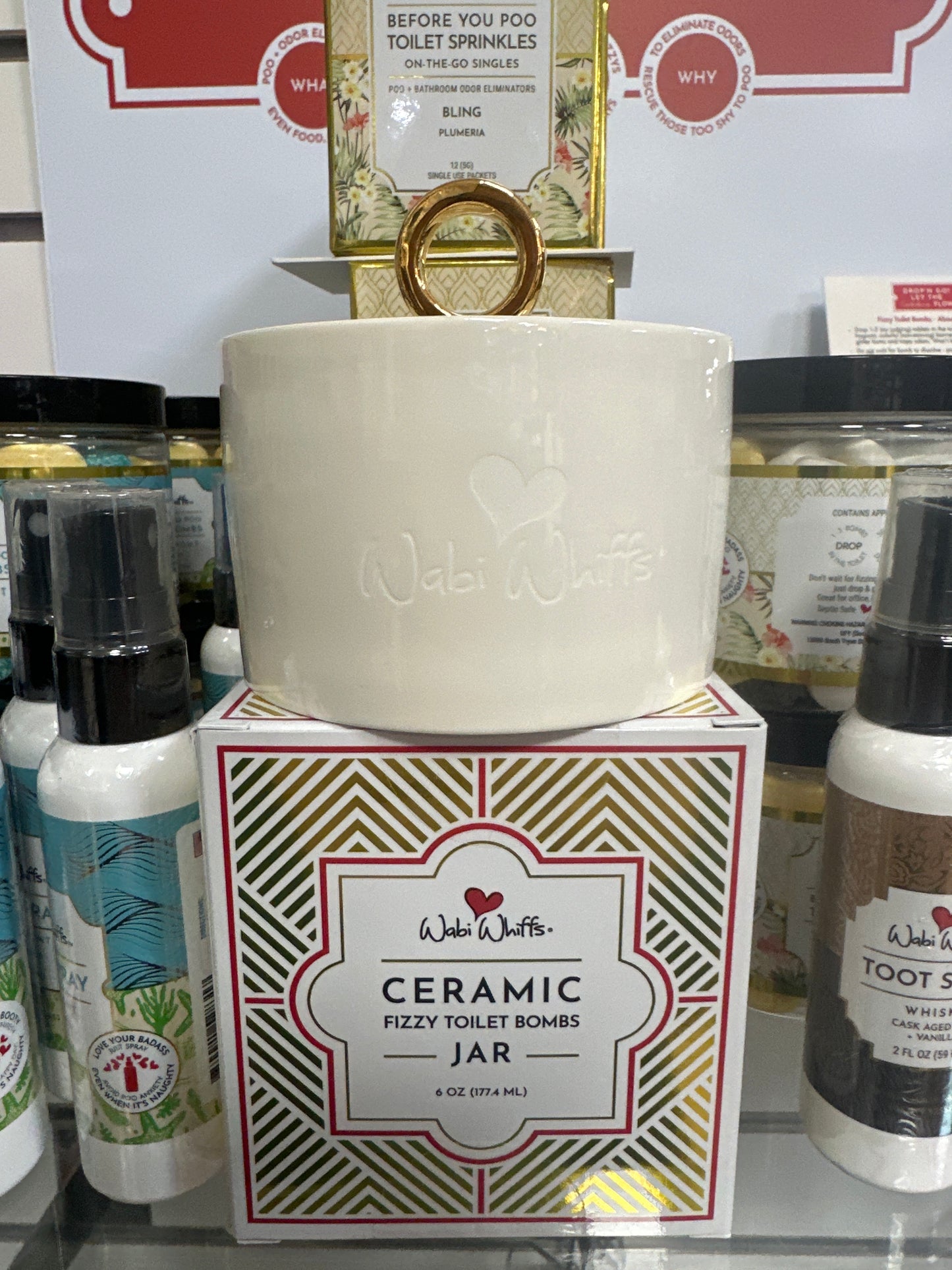 WABI WHIFFS CERAMIC JAR