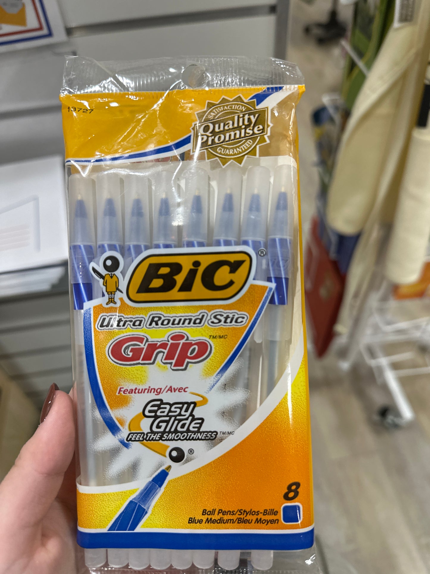 BIC ROUND STIC BLUE 8PK