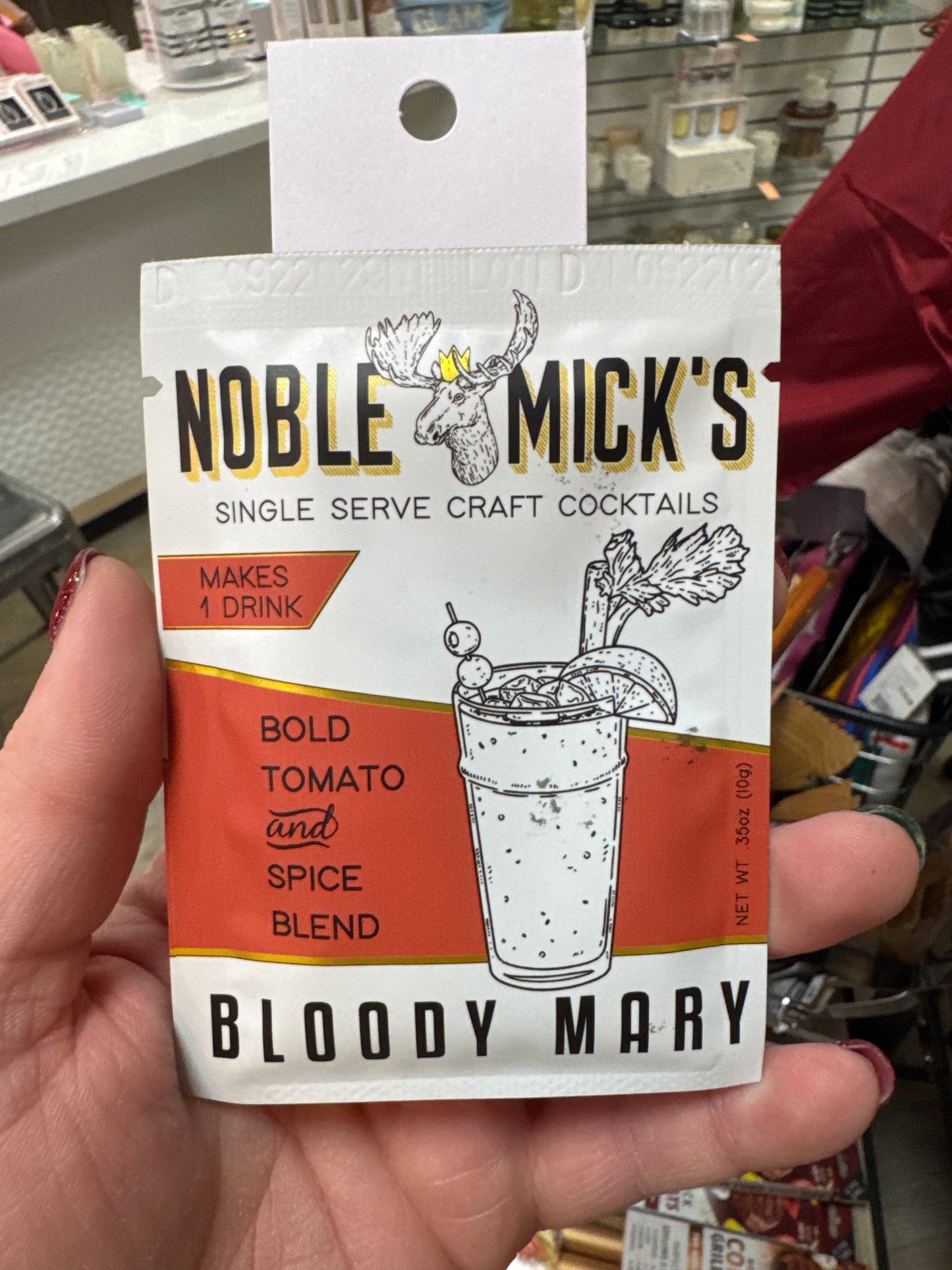 SINGLE SERVE COCKTAIL MIX - BLOODY MARY